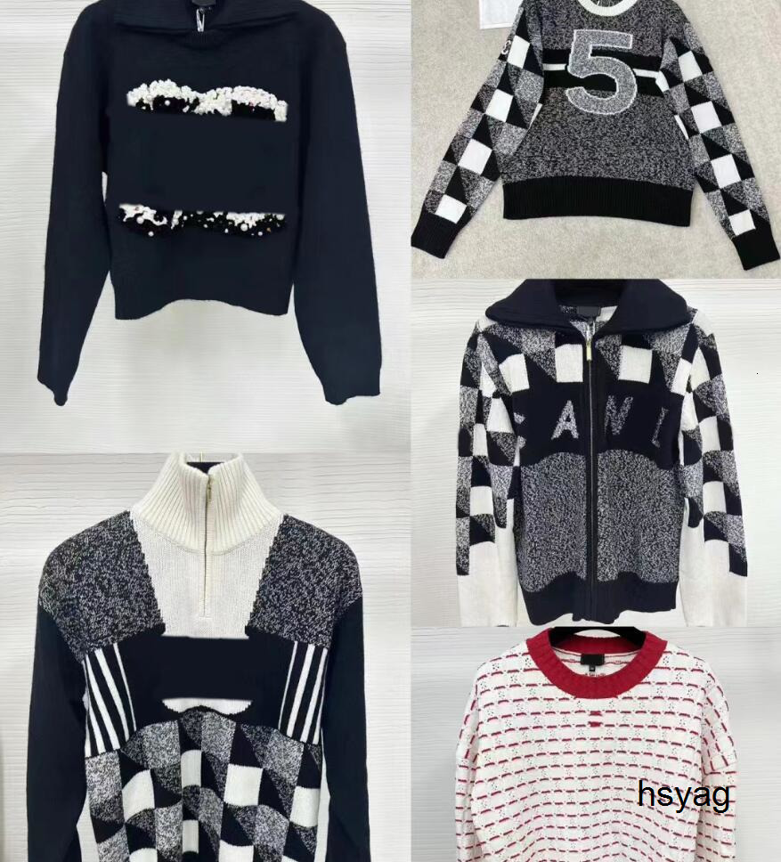 Winter designer womens sweater High-end luxury warm sweater Wool hoodie Fashion crew-neck 2C letter embroidered top S-XL