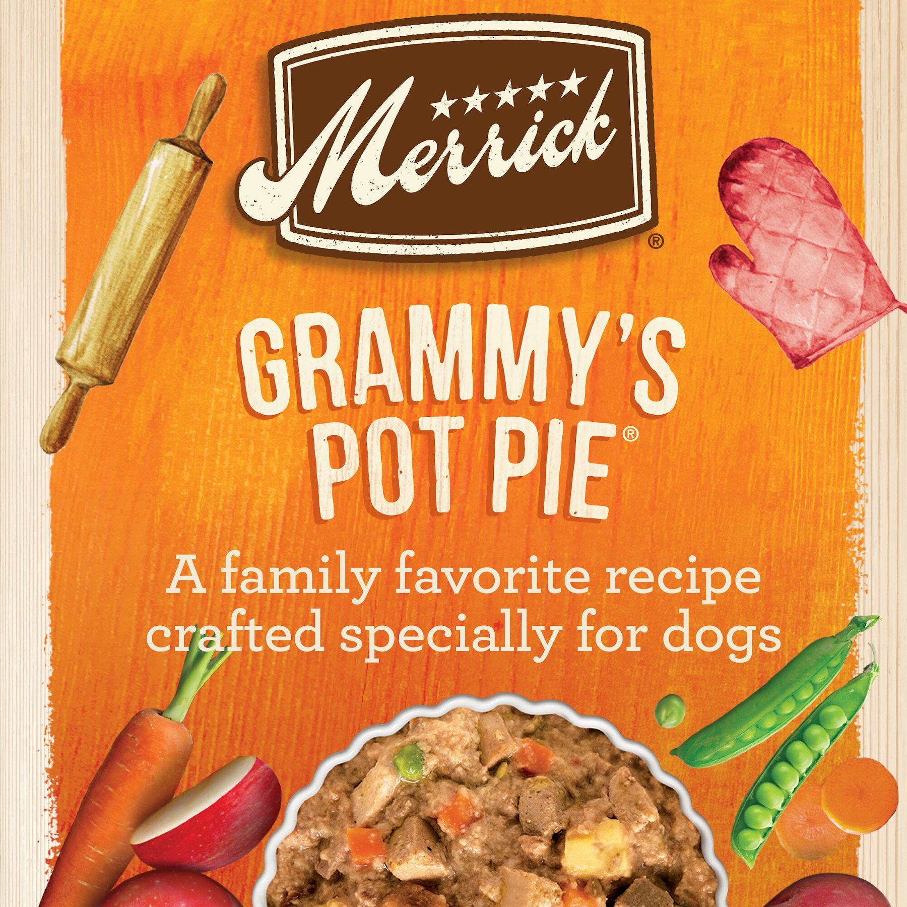 Merrick Grain-Free Wet Dog Food Grammy's Pot Pie