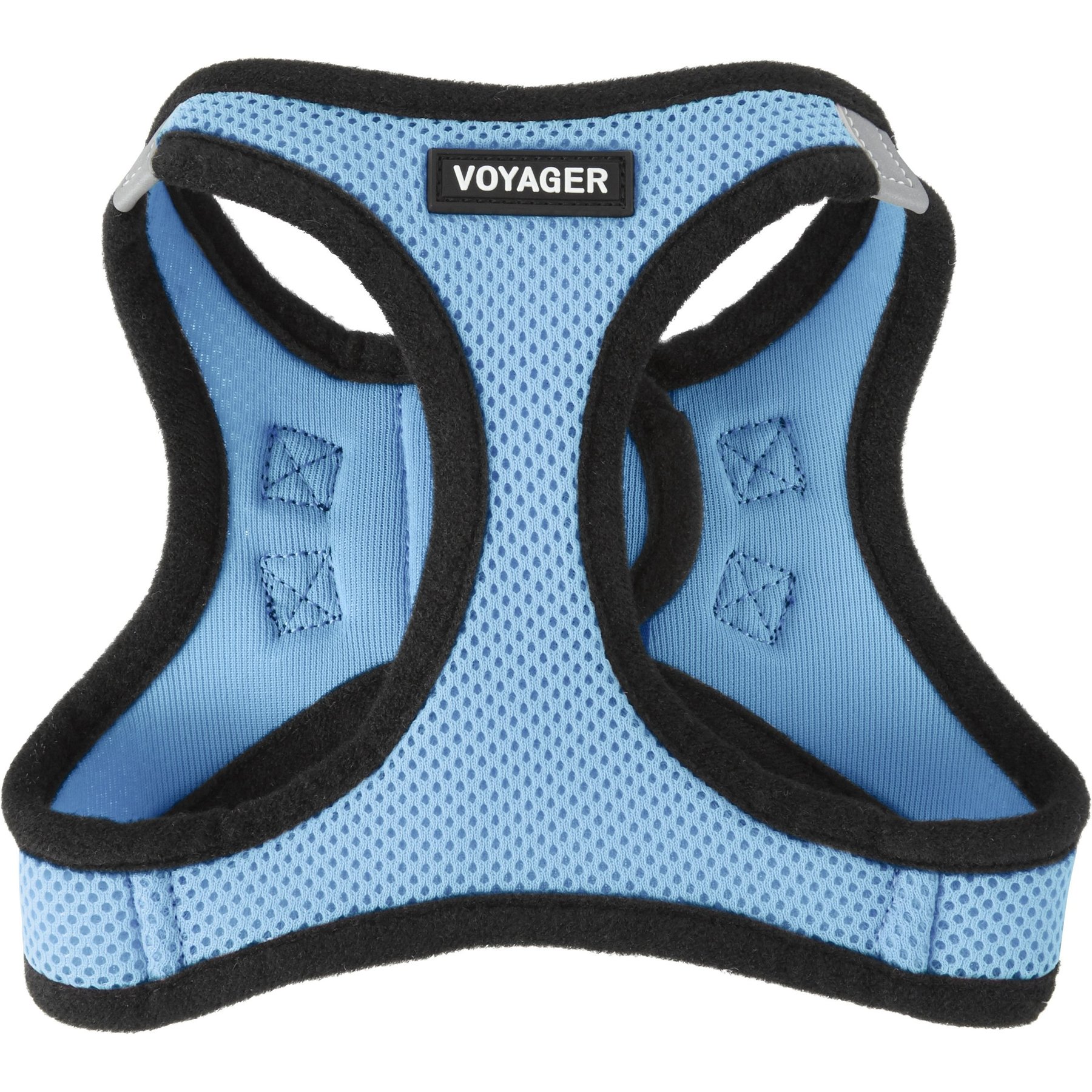 Best Pet Supplies Voyager Black Trim Mesh Dog Harness