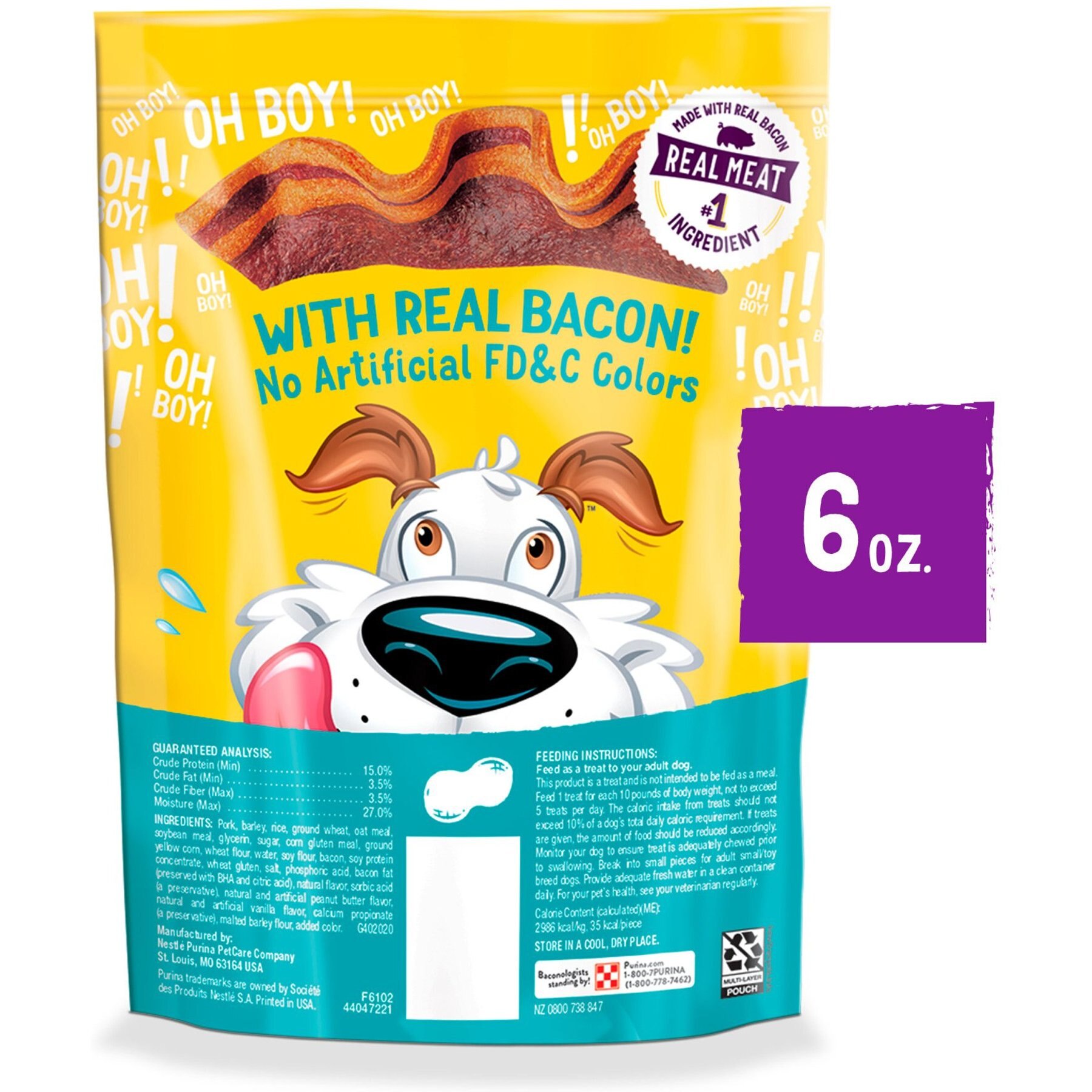 Purina Beggin' Strips Real Meat with Bacon & Peanut Butter Flavored Dog Treats