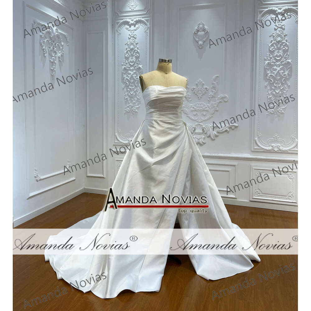Strapless Customized Hot Sale Stain A E Plus Size Wedding Dress