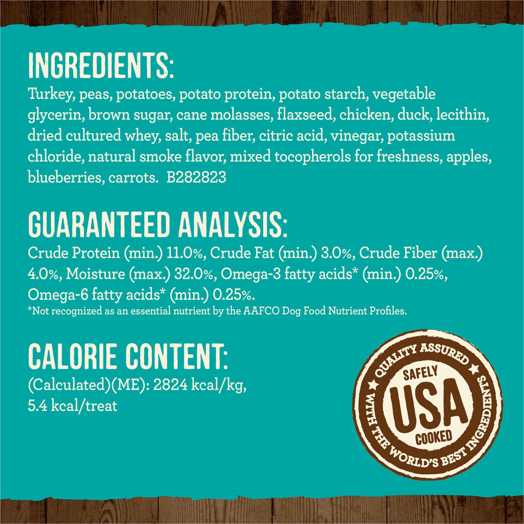 Merrick Power Bites Turducken Recipe Grain-Free Soft & Chewy Dog Treats