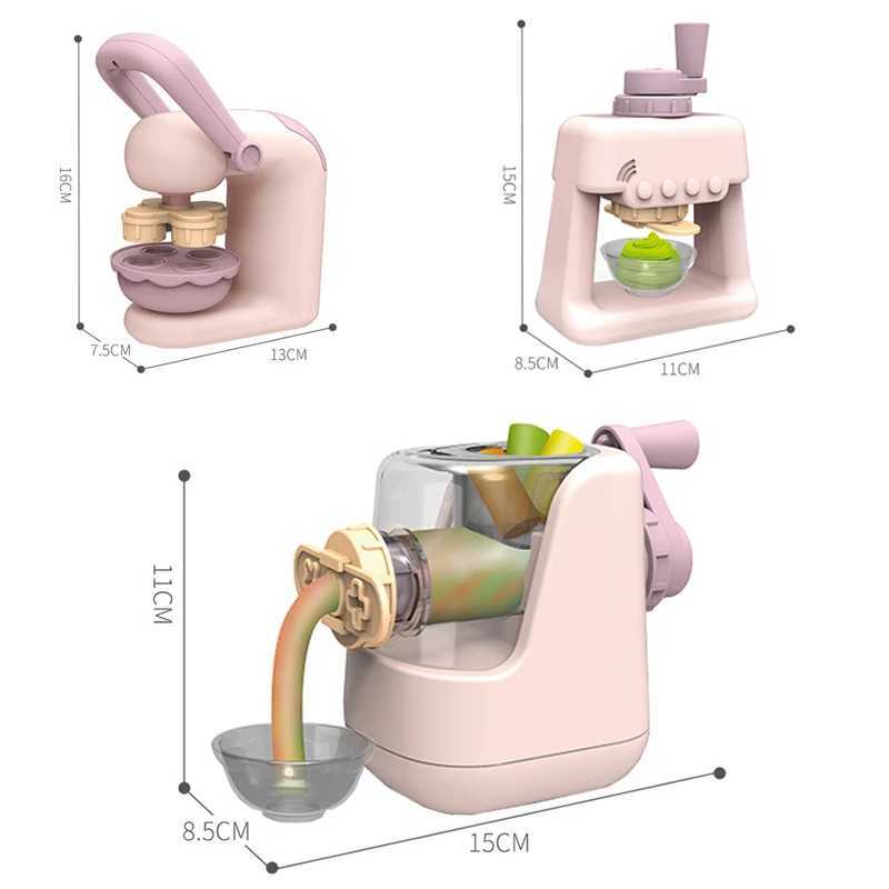 Childrens Colored Clay dle Machine DIY Play Dough Tools Ice Plasticine Mold Kits Slime Toys For Kids Birthday GiftXJ241120