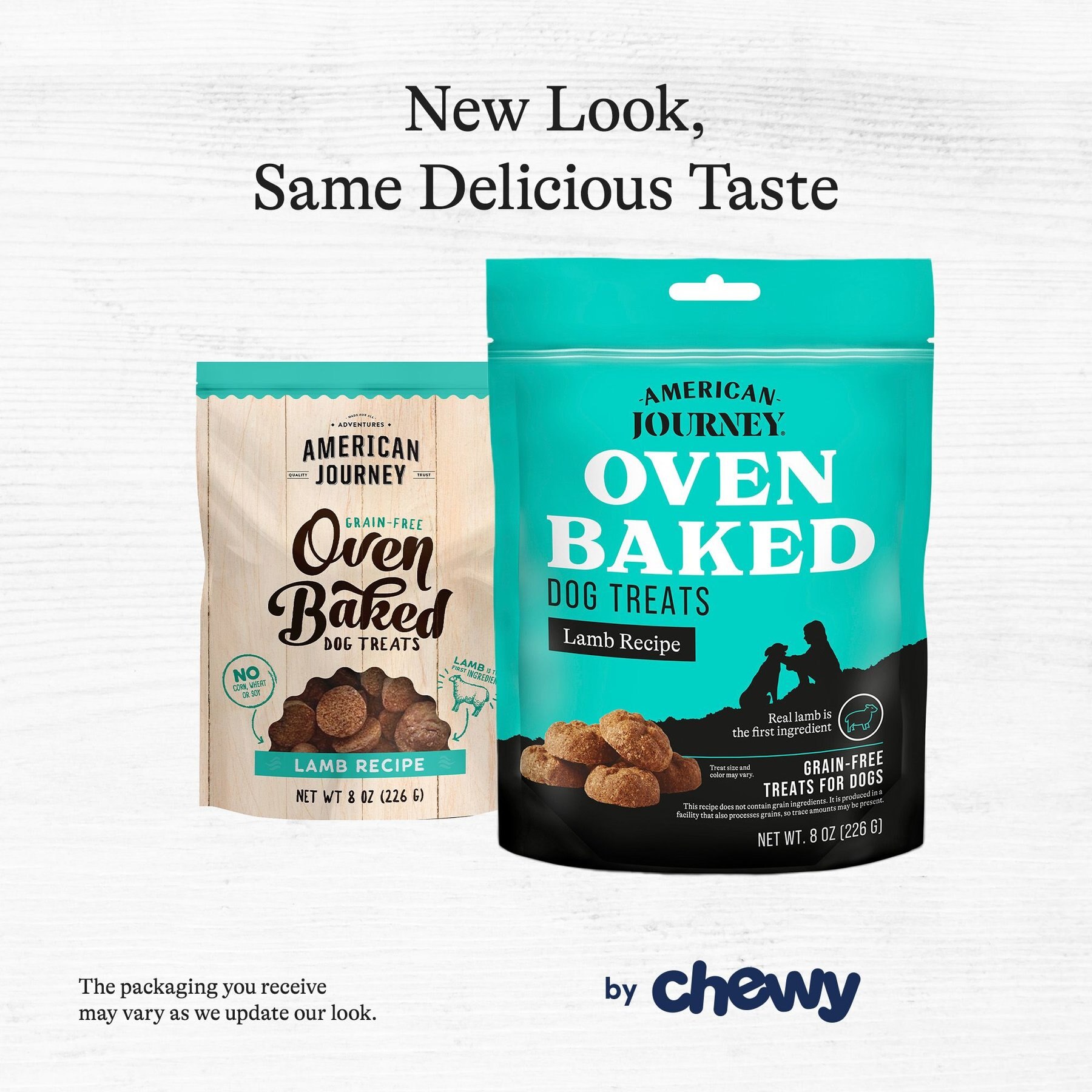 American Journey Lamb Recipe Grain-Free Oven Baked Crunchy Biscuit Dog Treats