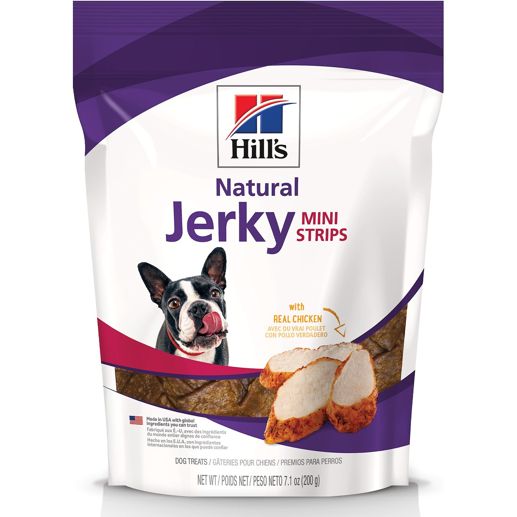 Hill's Natural Jerky Mini-Strips with Real Chicken Dog Treats