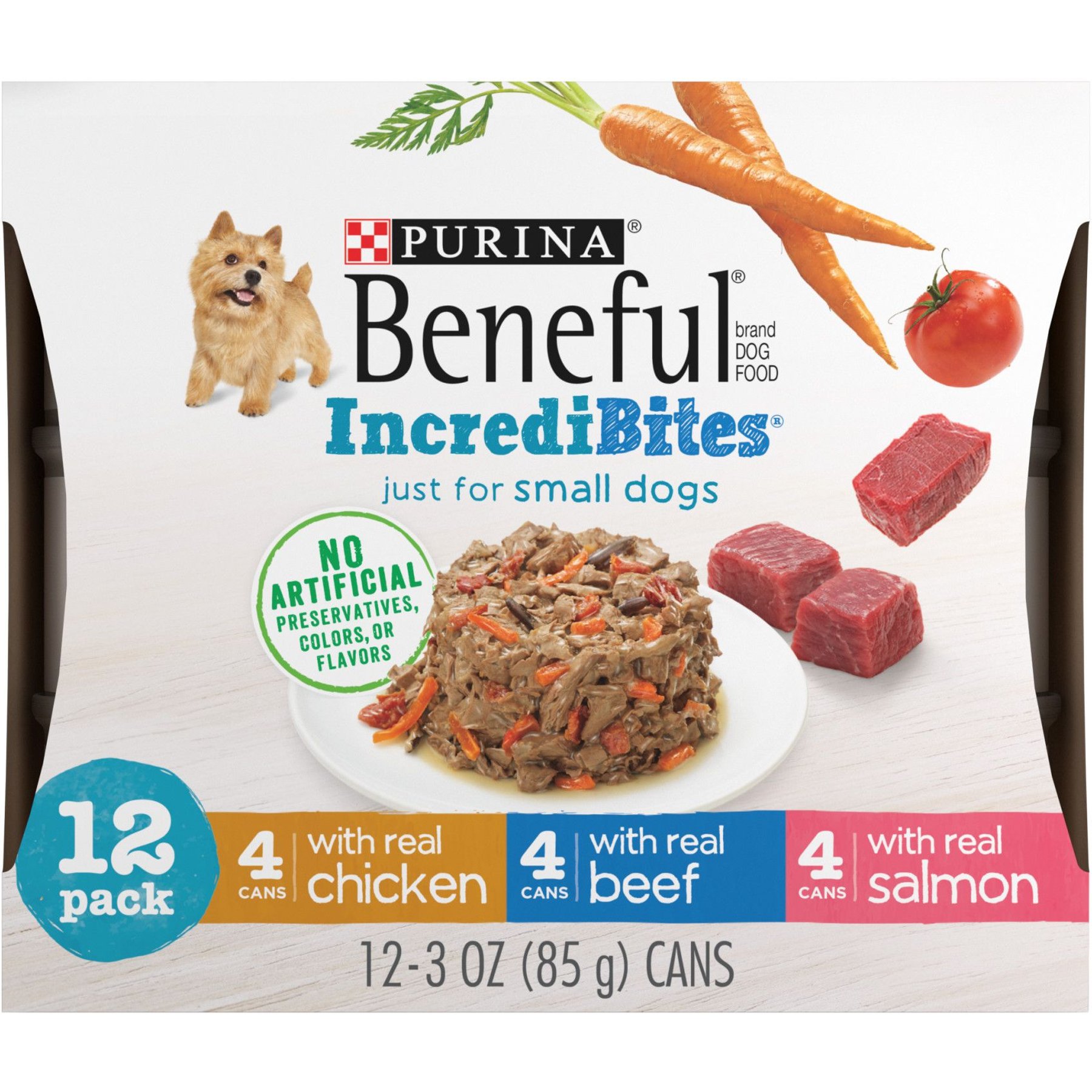 Purina Beneful IncrediBites Variety Pack Canned Dog Food