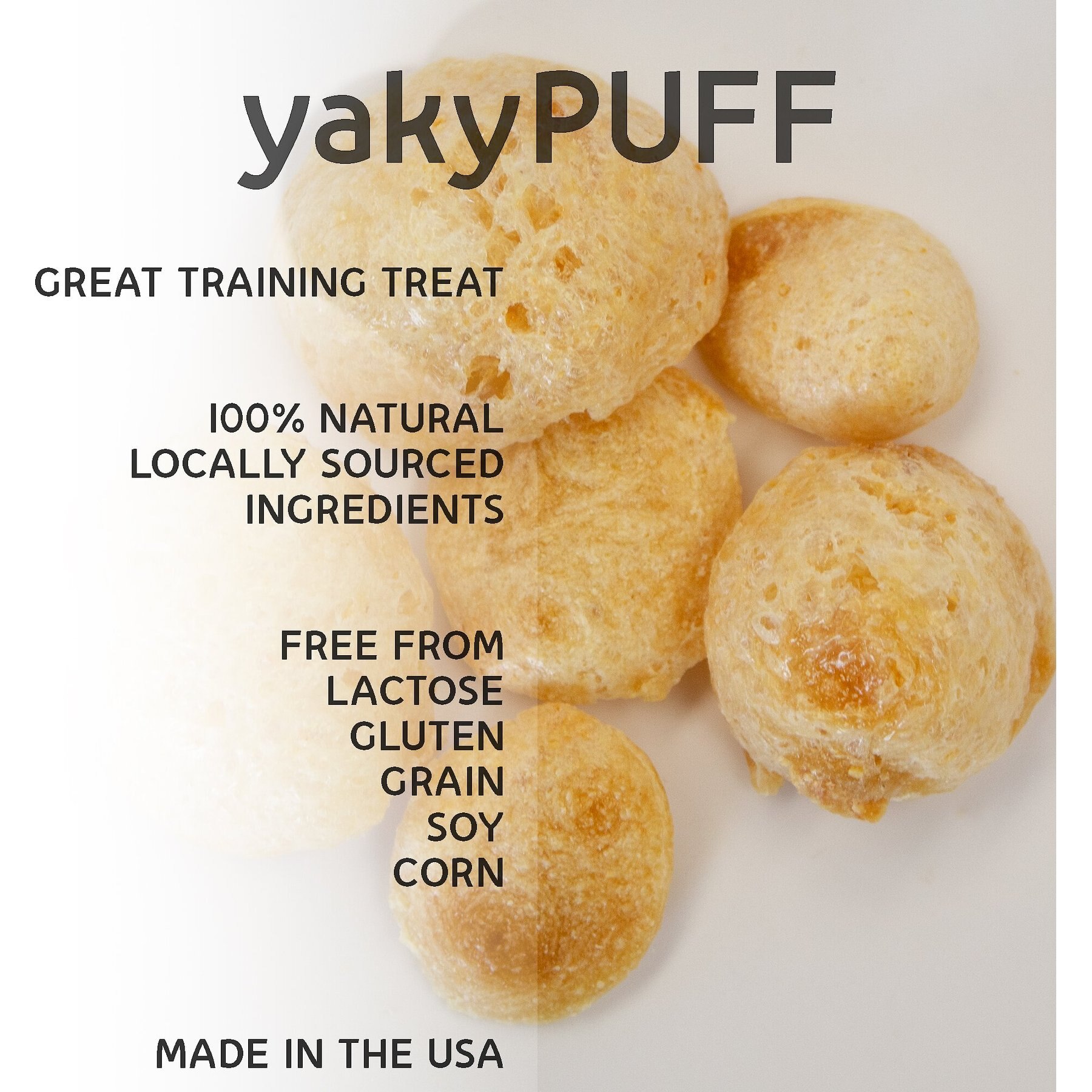 Himalayan Pet Supply Grain-Free yakyPUFF Bacon Flavor Dog Treats