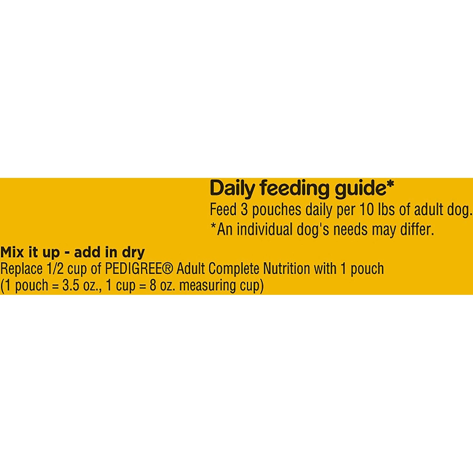 Pedigree Chopped Ground Dinner Bacon & Filet Mignon Flavor Wet Dog Food