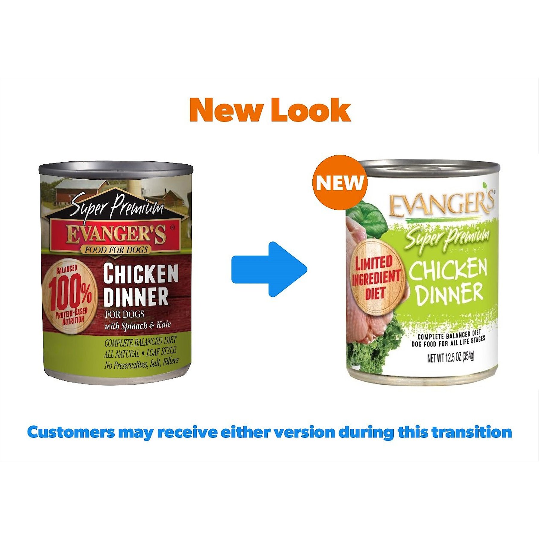 Evanger's Super Premium Chicken Dinner Grain-Free Canned Dog Food