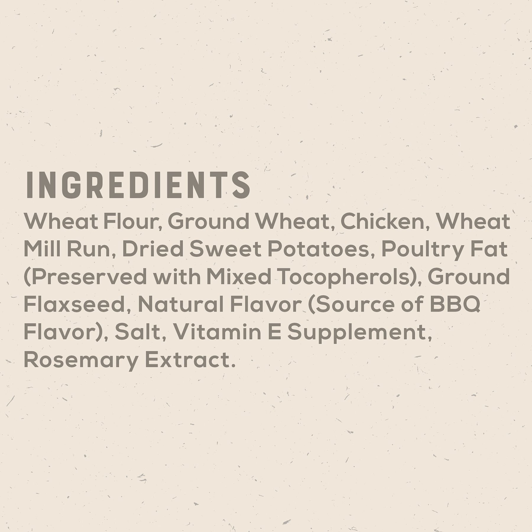 Artisan Inspired BBQ Chicken & Sweet Potato Flavor Biscuits Dog Treats, 16-oz bag