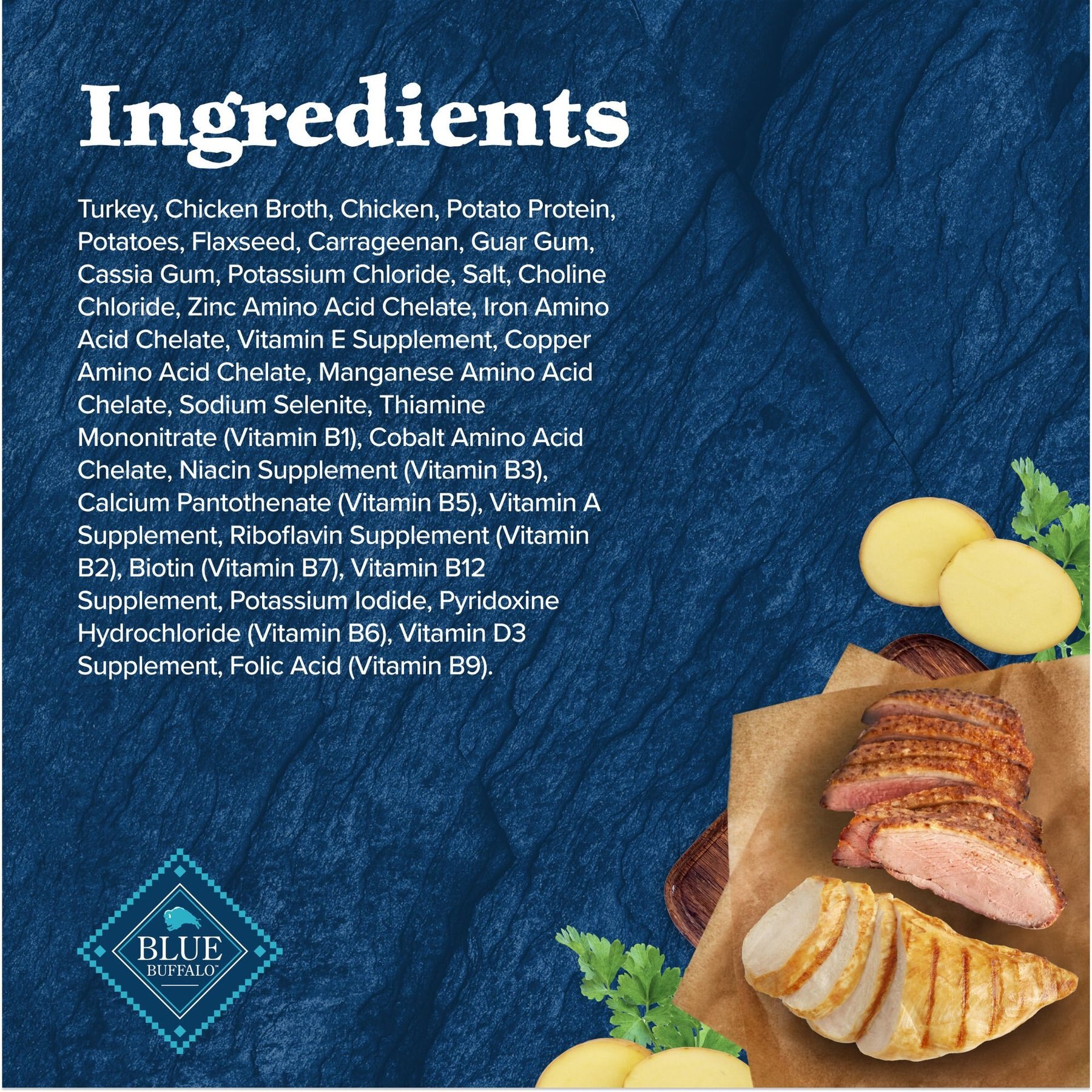 Blue Buffalo Wilderness Turkey & Chicken Grill Grain-Free Canned Dog Food