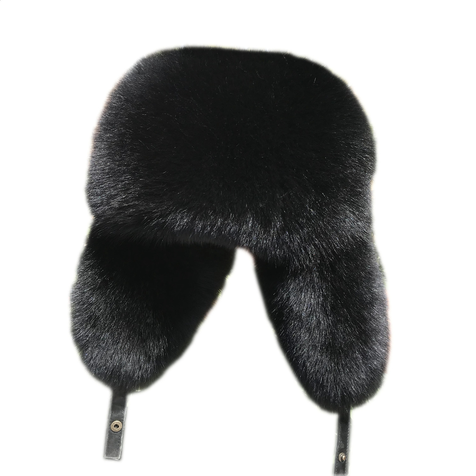 100% Raccoon Hat Full Hat Mens Fur Ear Protection Winter Thickened Warmth Mens Russian Hat 241120 - view 3
