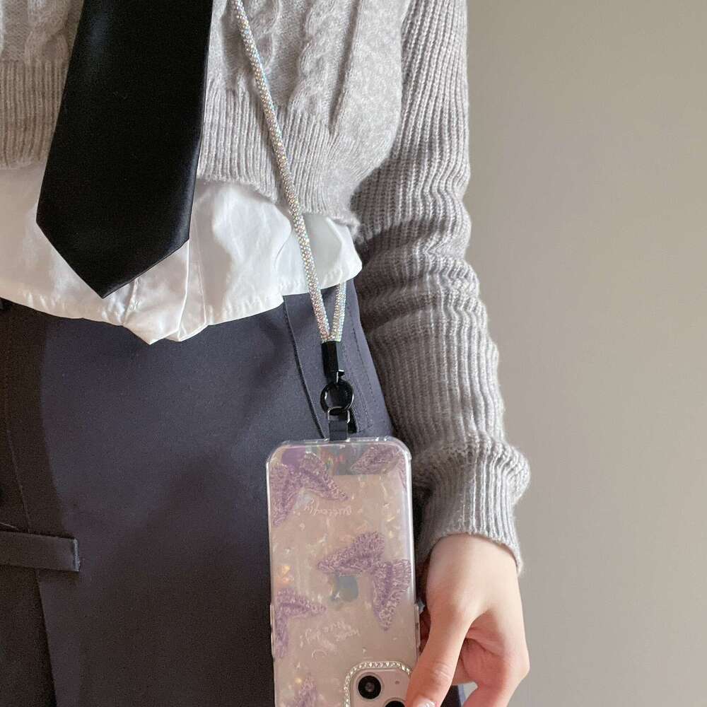 Water Chain, Mobile Phone Rope, and Short Wrist Style Accessories for Girls, Full Dia Accessories, New Long Neck Hanging Hanger