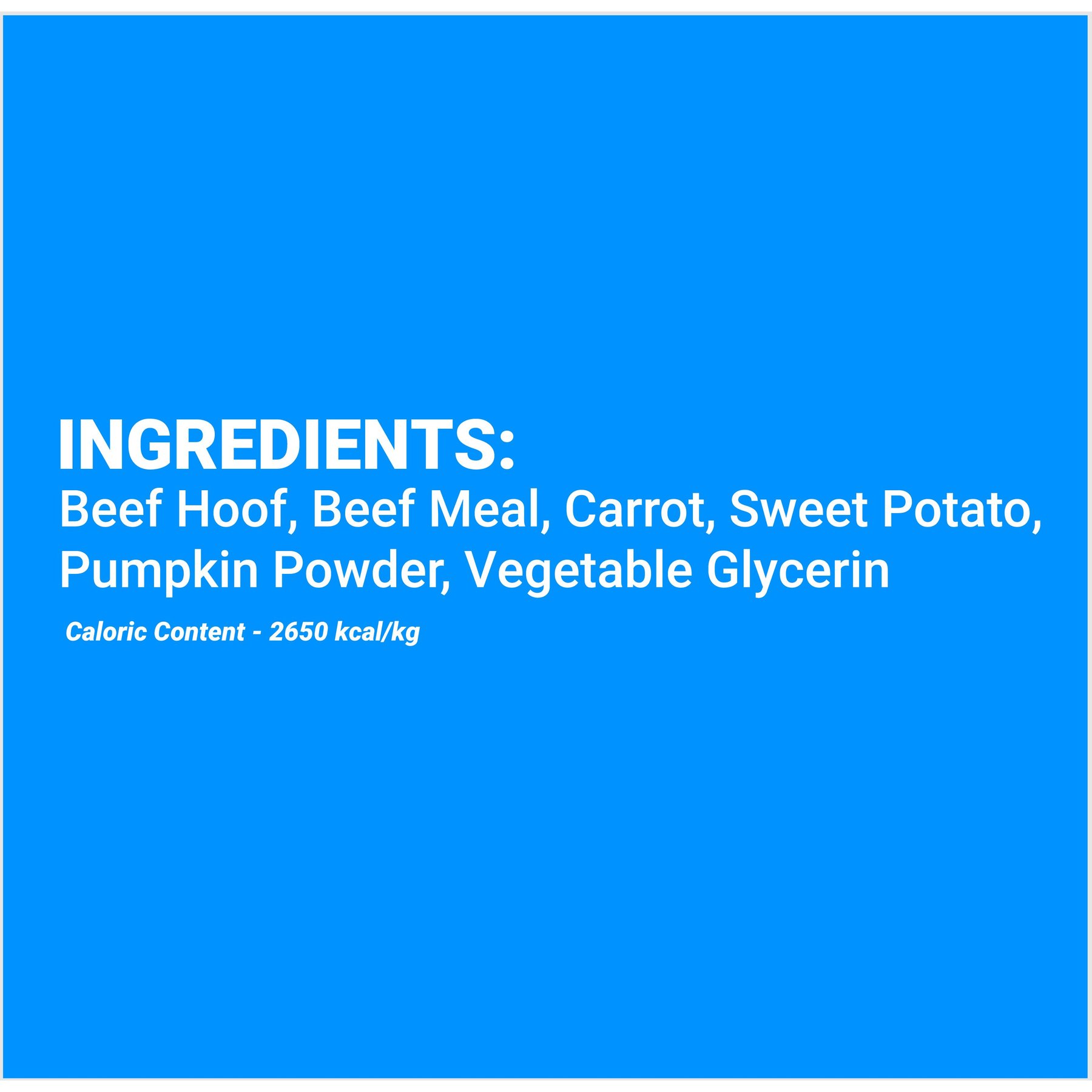 Barkworthies Superfood Packed Beef Bootie Sweet Potato, Pumpkin & Carrot Blend Dog Chew