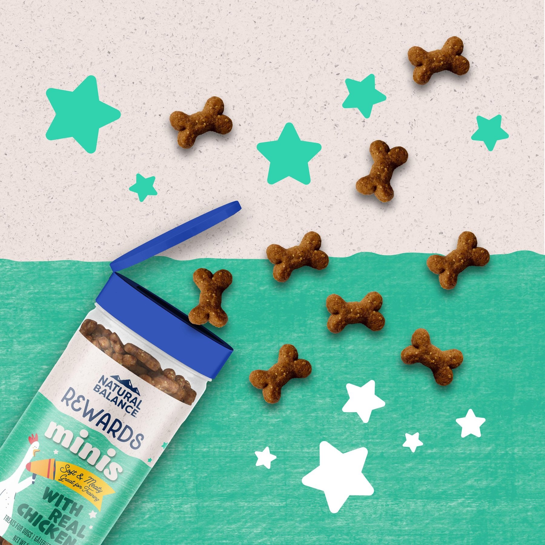 Natural Balance Rewards Minis with Real Chicken Dog Treats