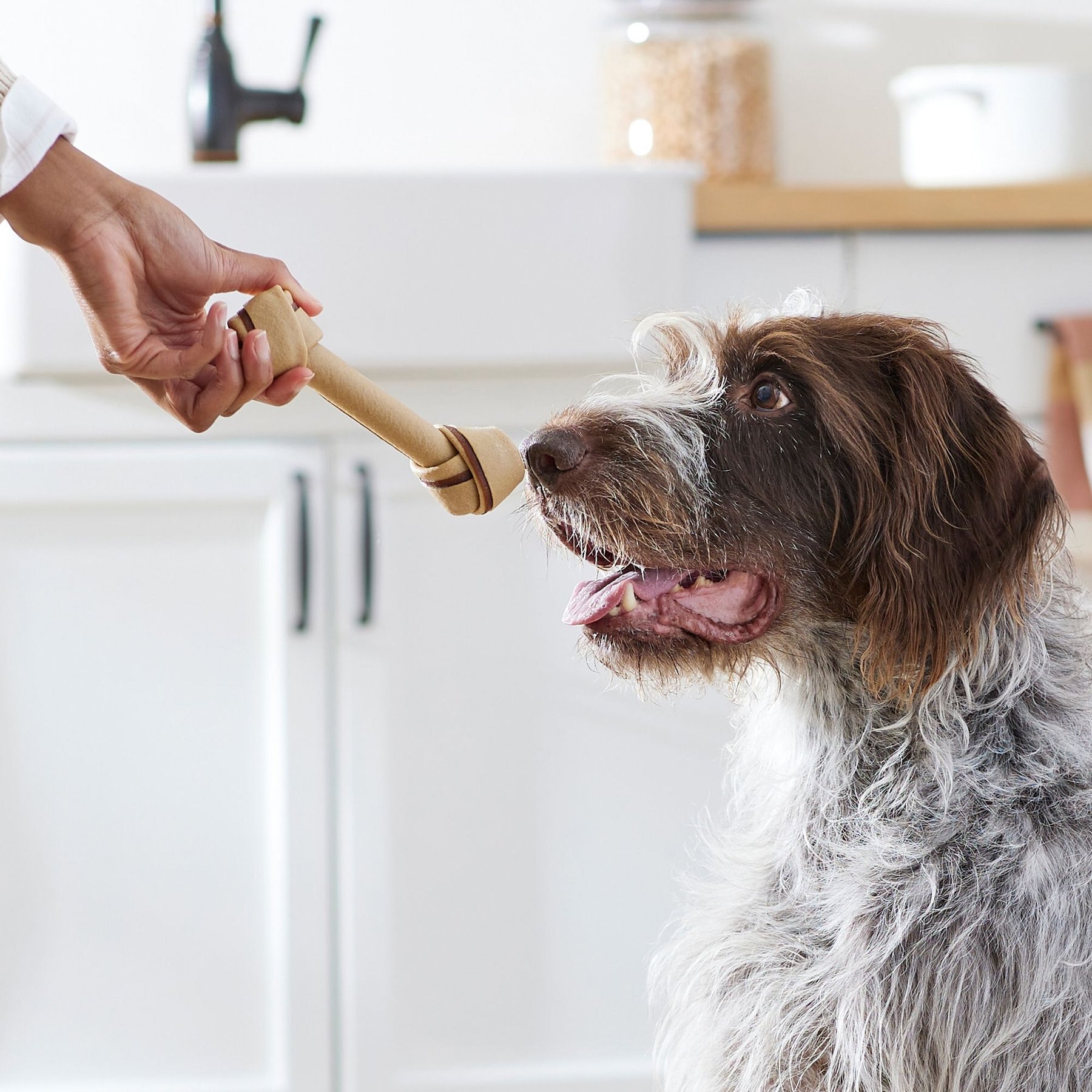 True Acre Foods, Rawhide-Free, Knotted Bones, with Natural Peanut Butter Flavor Dog Treats