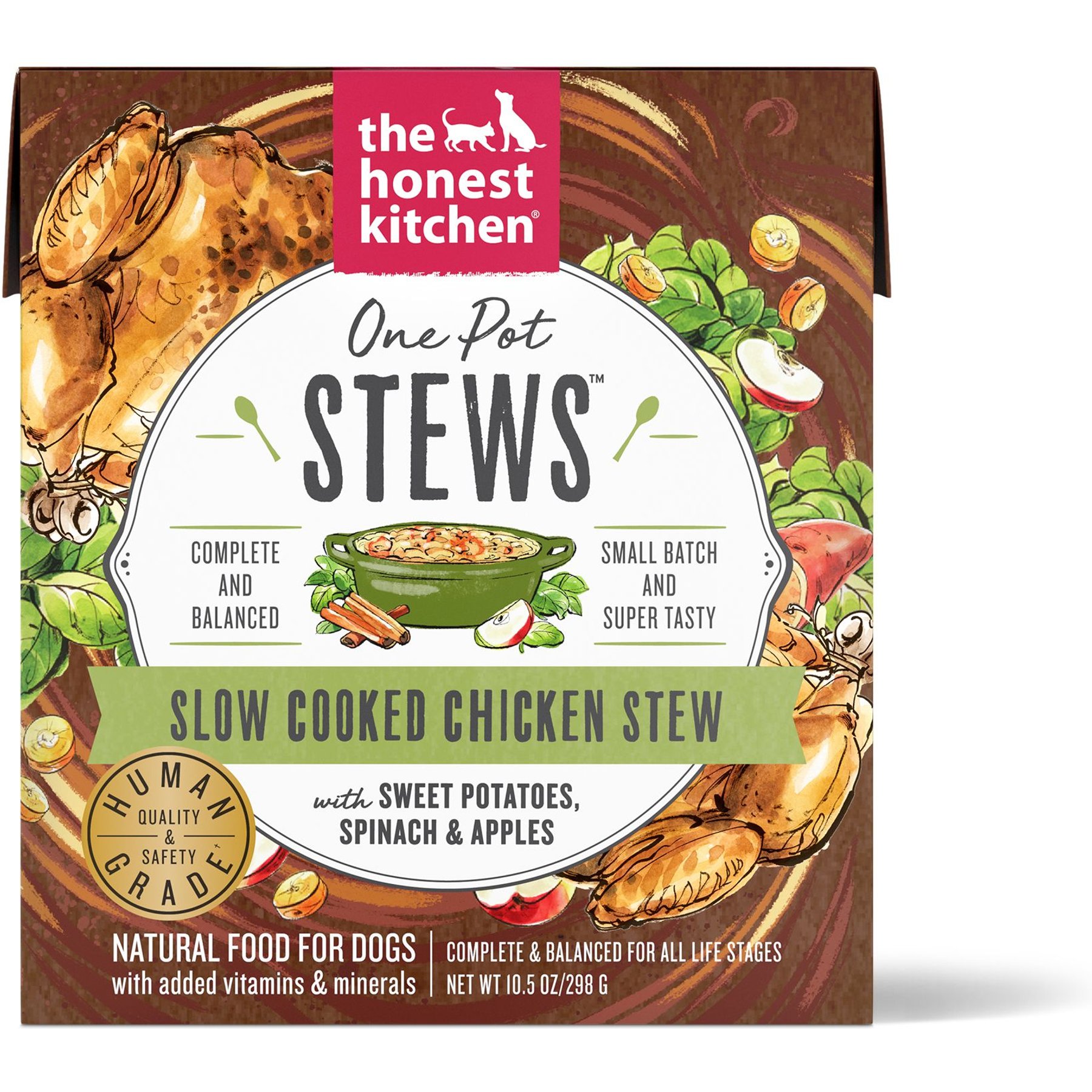 The Honest Kitchen One Pot Stews Slow Cooked Chicken Stew Wet Dog Food