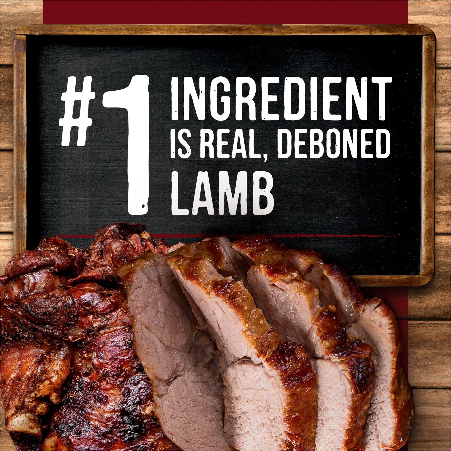 Merrick Grain-Free Slow-Cooked BBQ Kentucky Style with Chopped Lamb Wet Dog Food, 12.7-oz can, case of 12