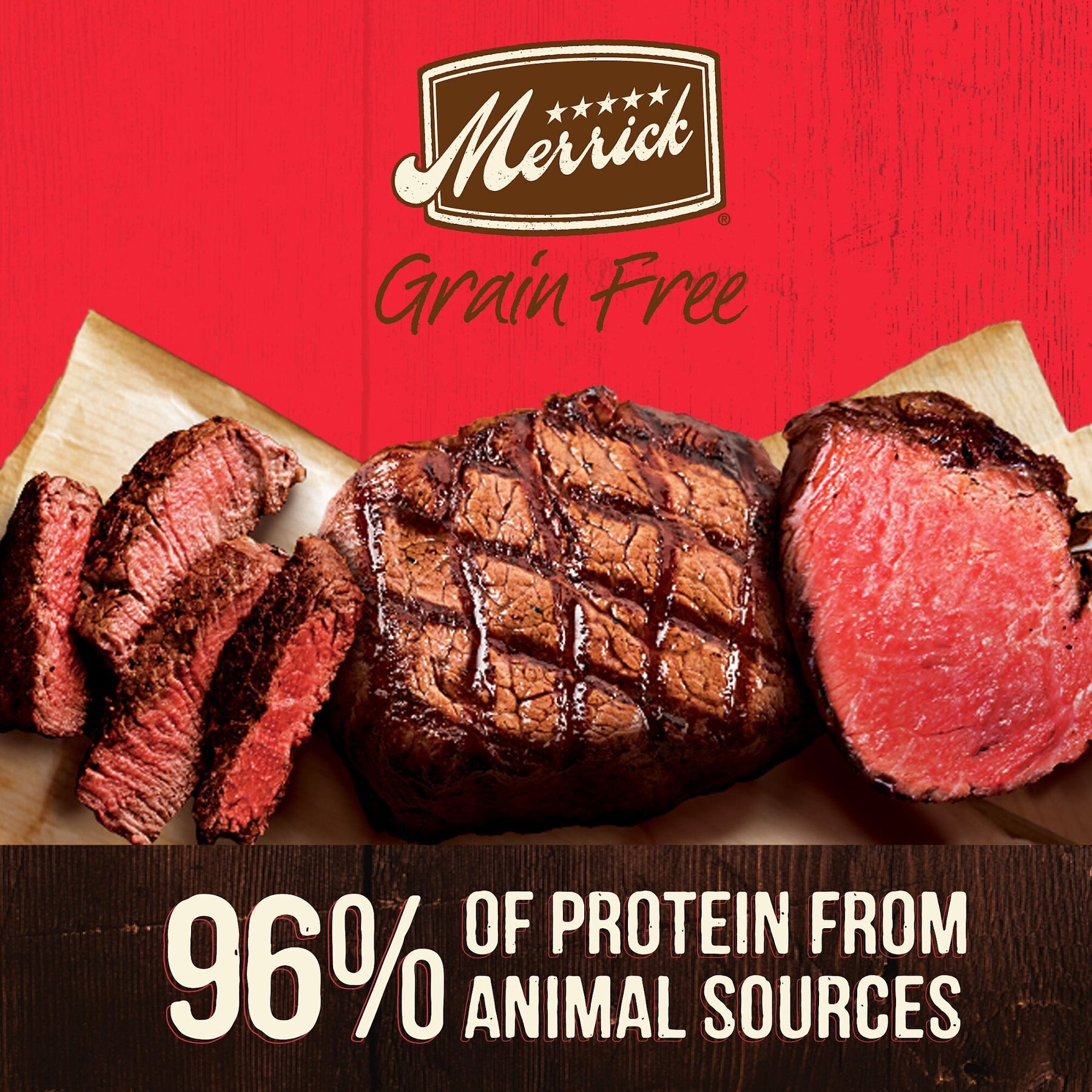 Merrick Grain-Free Real Beef, Lamb & Bison Canned Dog Food