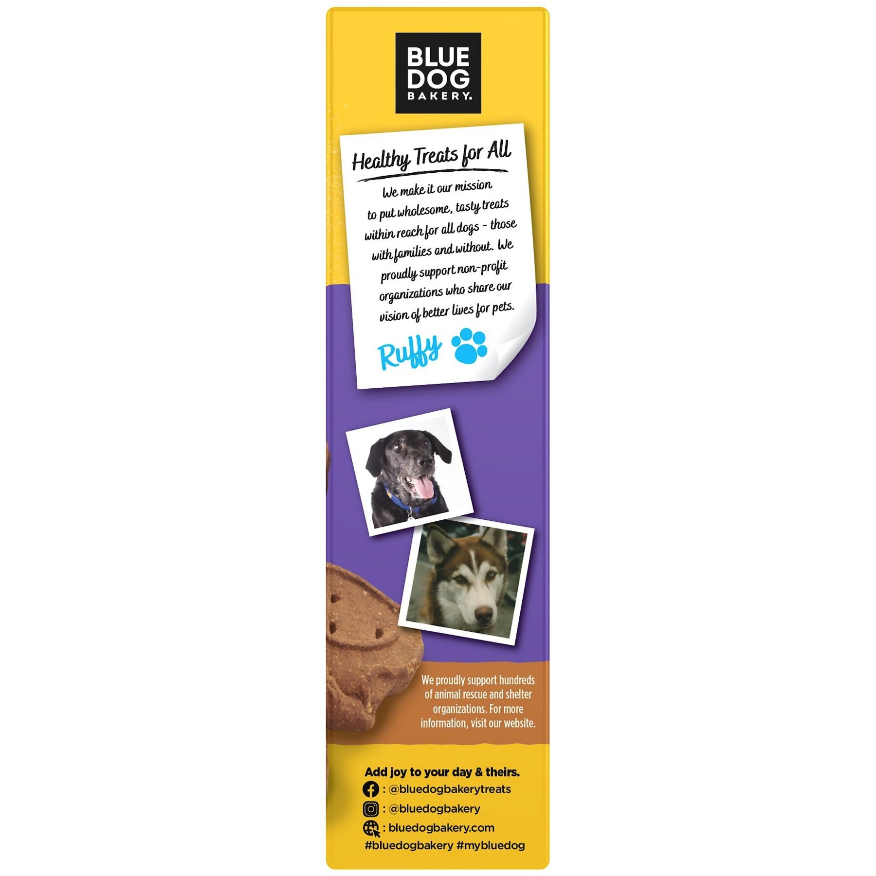 Blue Dog Bakery Original Recipe Low Fat Peanut Butter Dog Treats