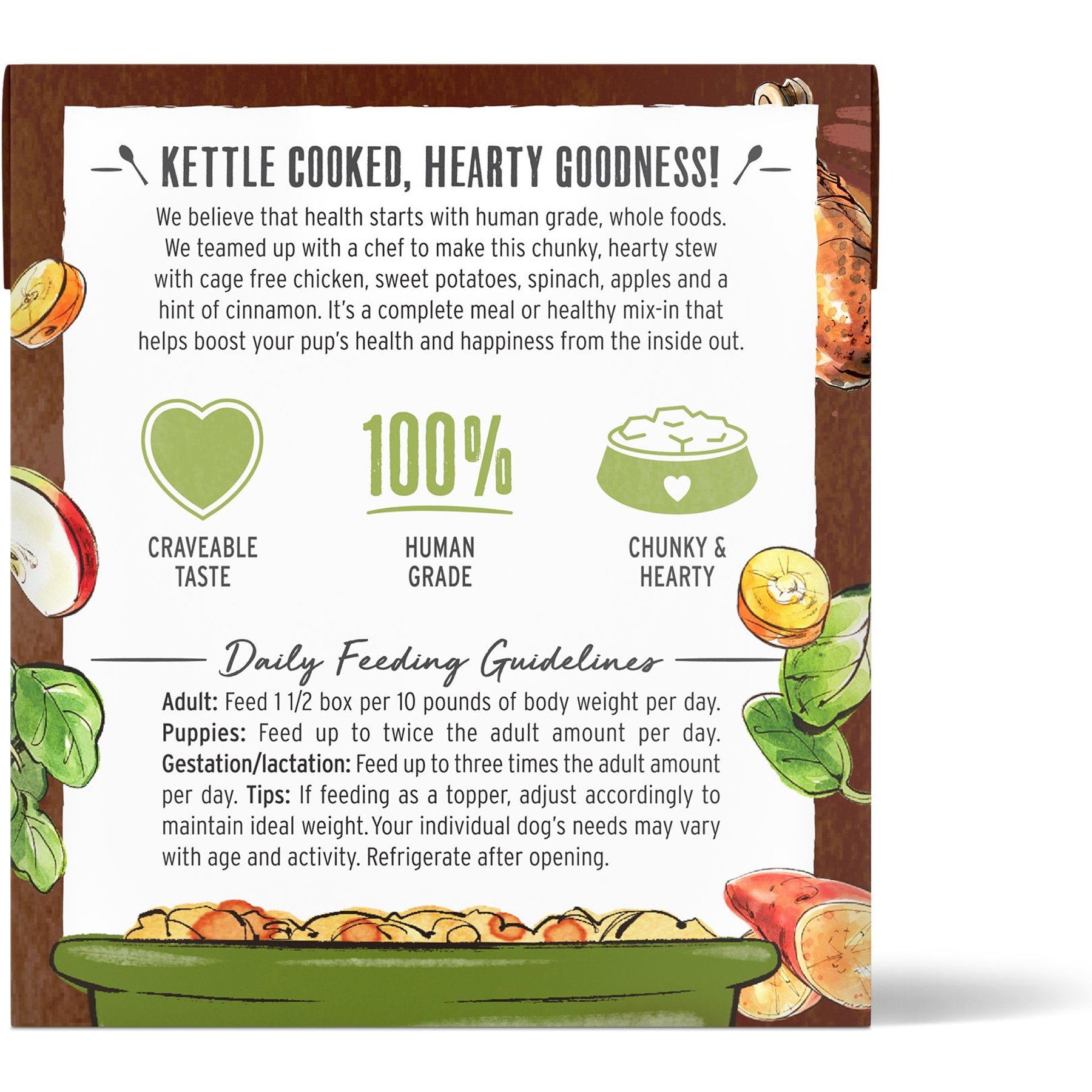 The Honest Kitchen One Pot Stews Slow Cooked Chicken Stew Wet Dog Food