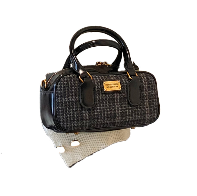 2024 Designer Colorblock Bowling Bags | Chic Casual Crossbody hot Purses for Women