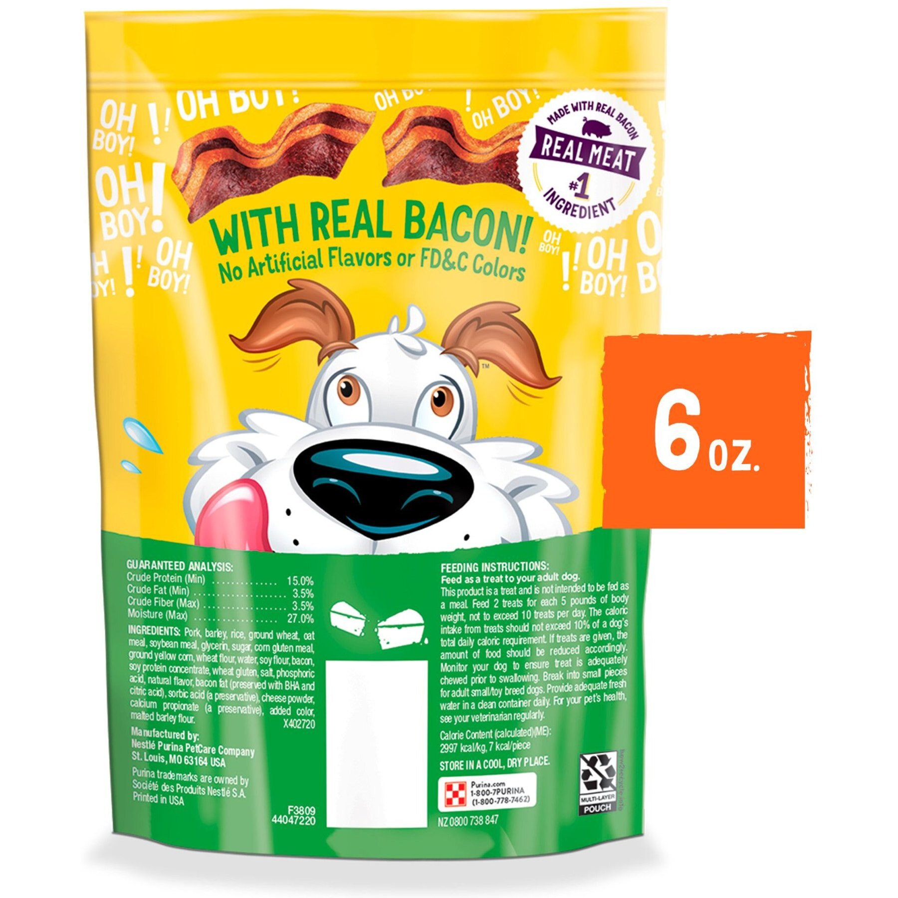 Purina Beggin' Fun Size Bacon & Cheese Flavored Dog Treats