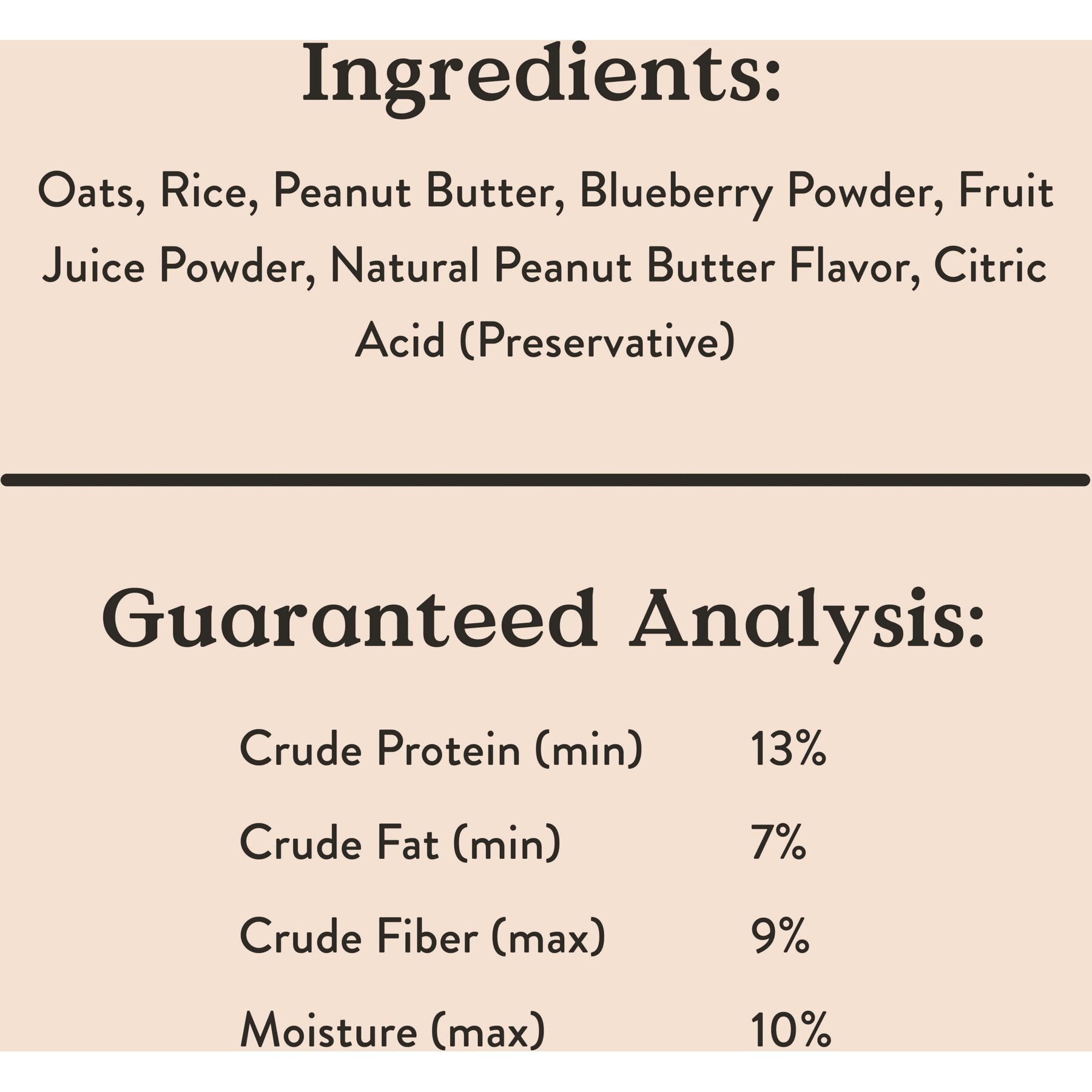 Bocce's Bakery Crispies PB & Blueberry Recipe Dog Treats, 10-oz box