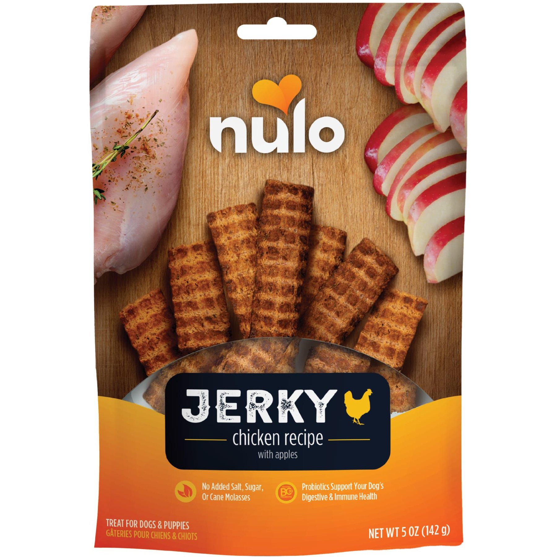 Nulo Premium Grain-Free High Protein Jerky Strips Dog Treats
