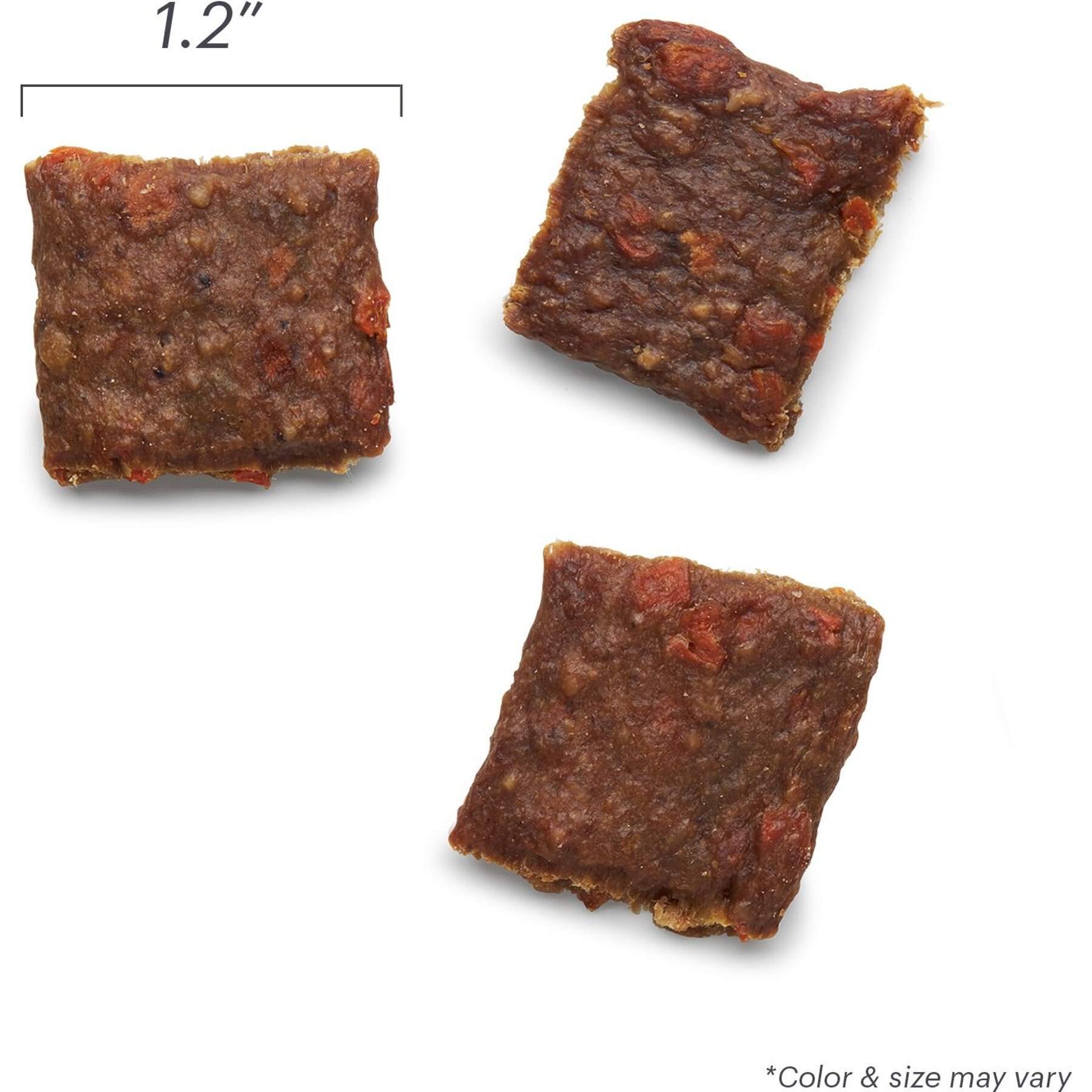 The Honest Kitchen Jerky Harvest Mini Bars Chicken Recipe with Apples & Blueberries Dog Treats, 4-oz bag