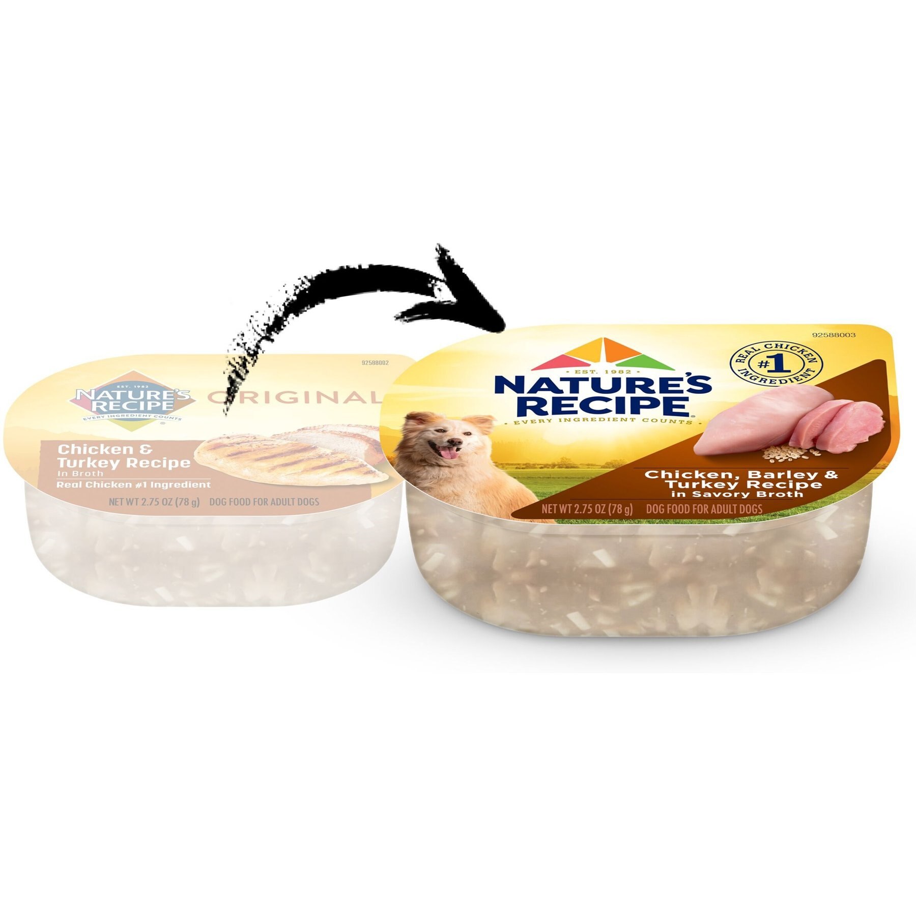 Nature's Recipe Chicken & Turkey Recipe in Broth Wet Dog Food