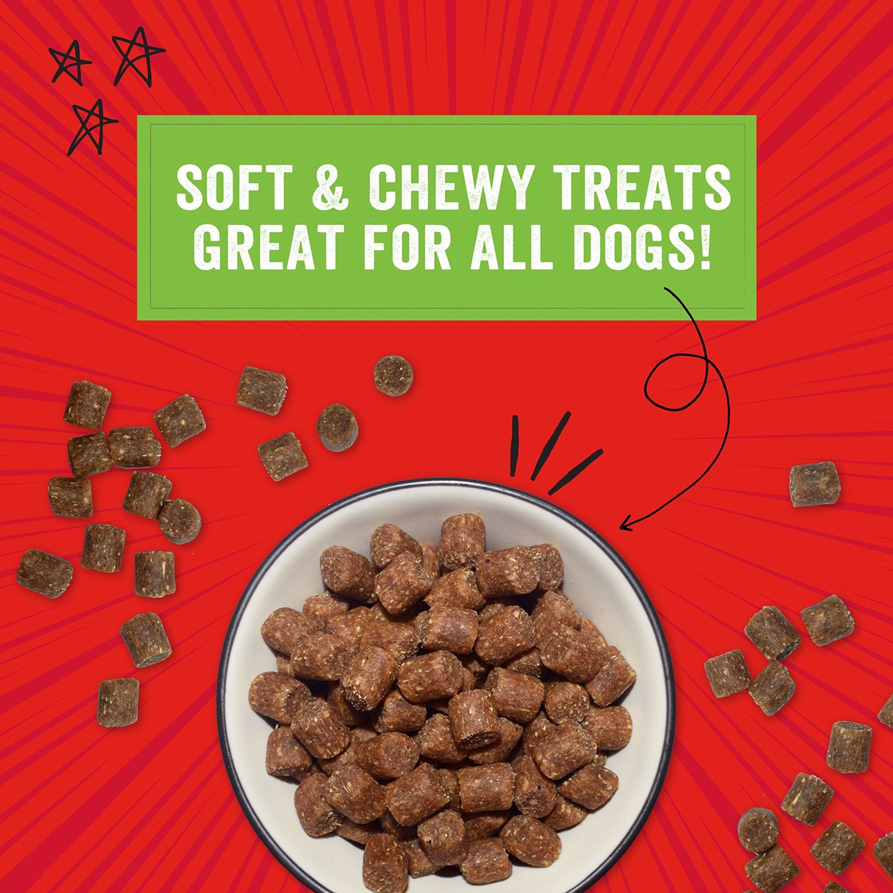 Stella & Chewy's Crav'n Bac'n Bites Bacon & Duck Recipe Dog Treats, 8.25-oz bag