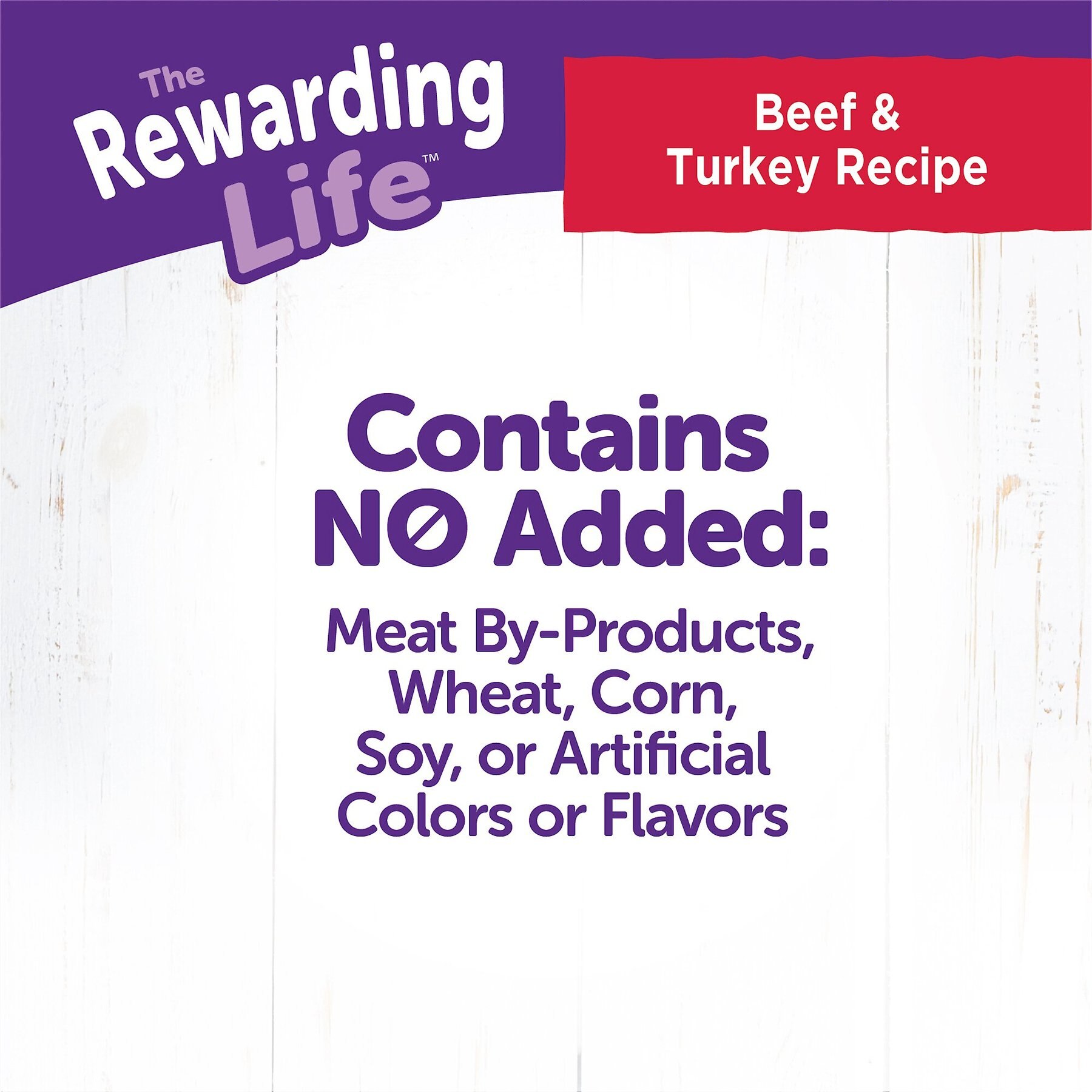 Wellness Rewarding Life Beef & Turkey Grain-Free Soft & Chewy Natural Dog Treats
