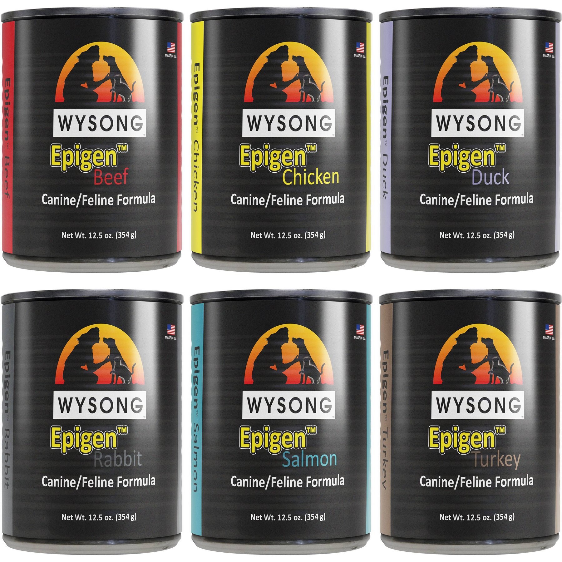 Wysong Epigen Variety Pack Grain-Free Canned Dog Food