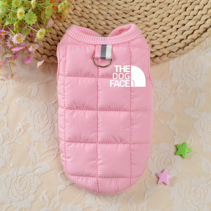 Designer Trendy Clothes Winter Warm Pet Coat Small Medium Dog Face Stereo For Chihuhua French Bulldog Costume