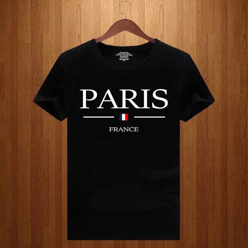Men's T-Shirts 2024 Men Summer Milano Letters Print T Shirt Man Short Slved T-Shirt Casual Women Ts Y2k Clothing Oversized 100% Cotton Ts Y24