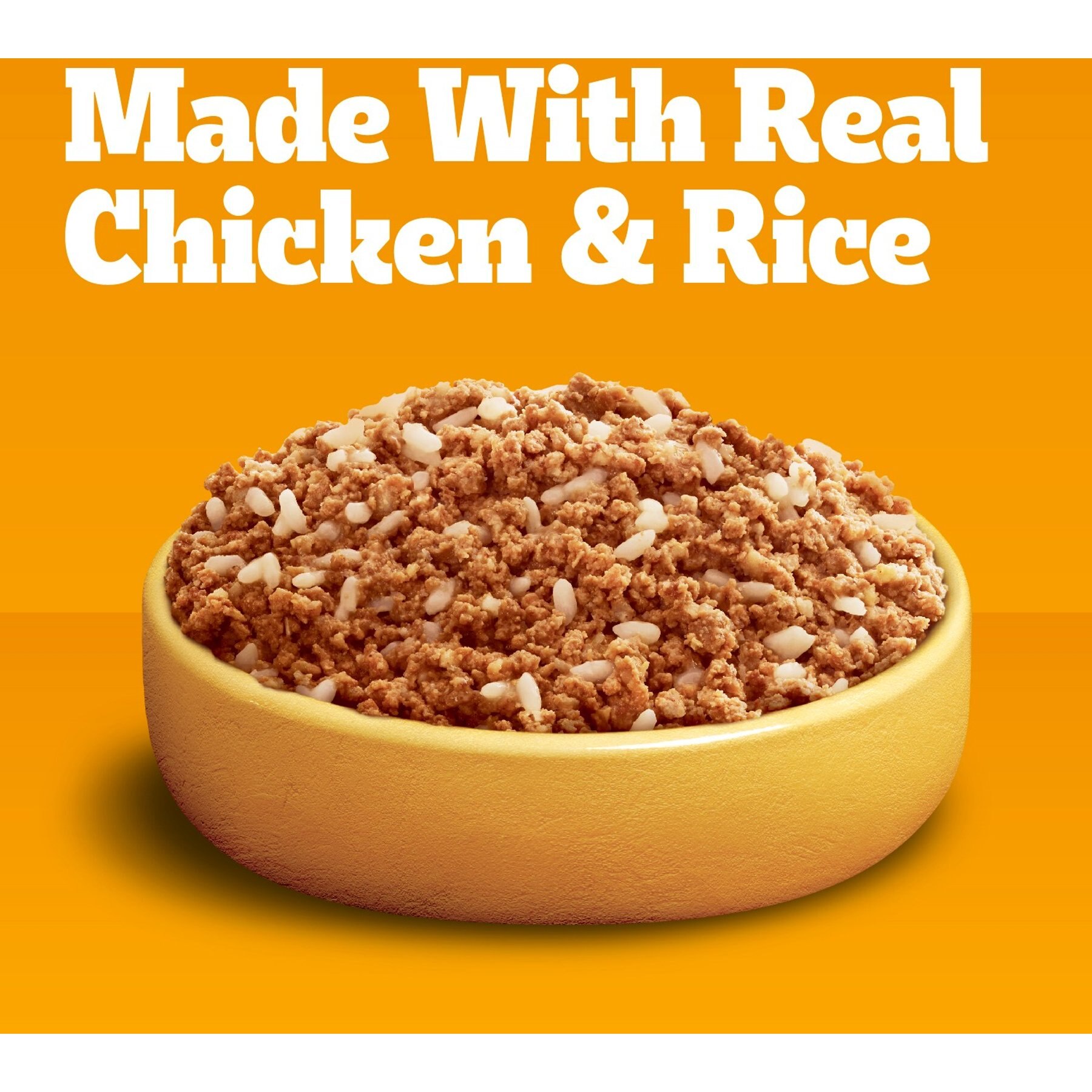 Pedigree Chopped Ground Dinner Weight Management Chicken & Rice Flavor Adult Canned Wet Dog Food
