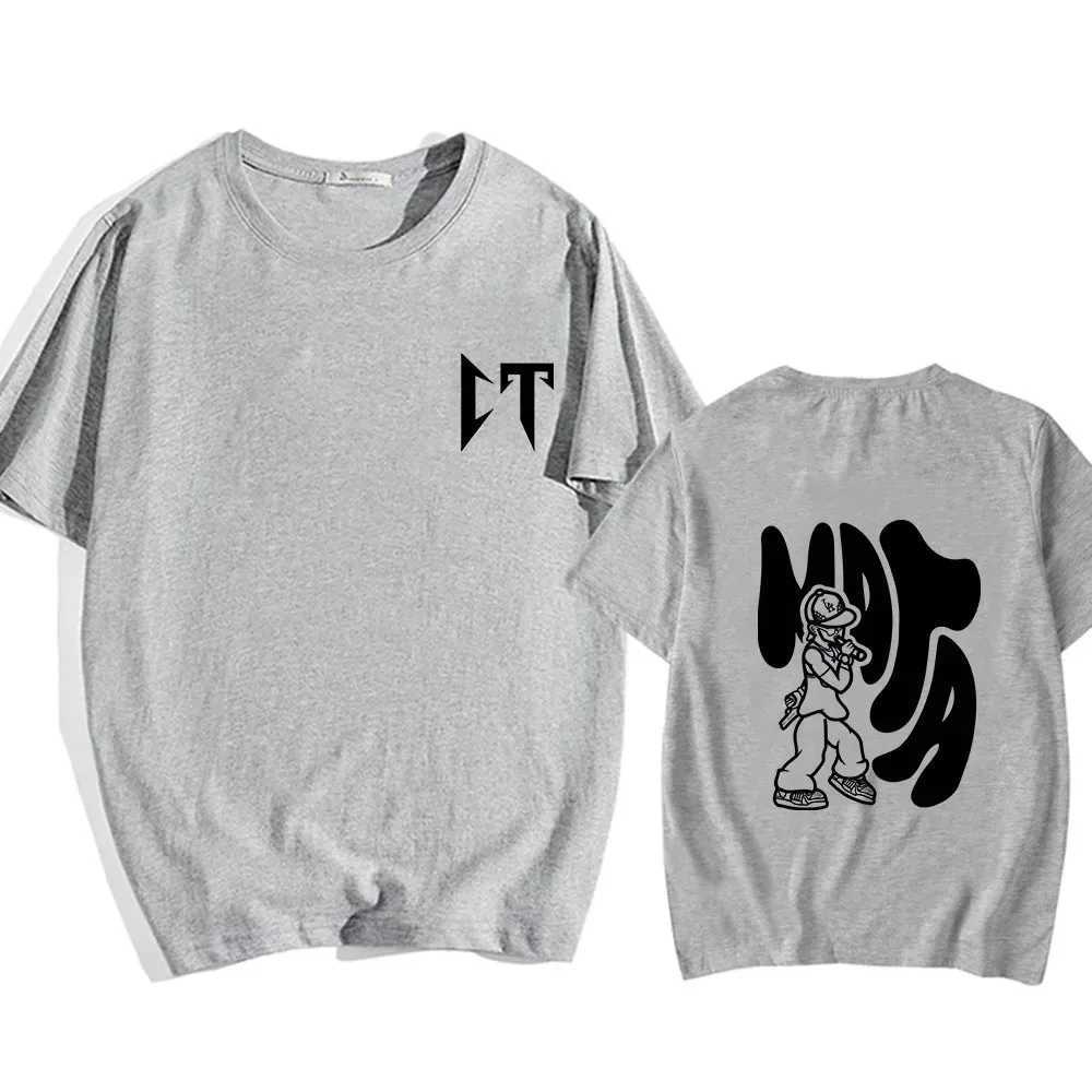 Men's T-Shirts 2024 Natanael Cano Corridos Tumbados Ts Tops Hip Hop Cotton Short Slve T-shirt Men Women High Quality Casual T-Shirt Clothes Y2404