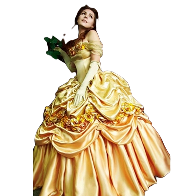 Vintage Victorian Prom Dresses Hand Made Flowers Off Shoulder Princess Special Occasion Ball Gown Floor Length Corset Evening Events Dress