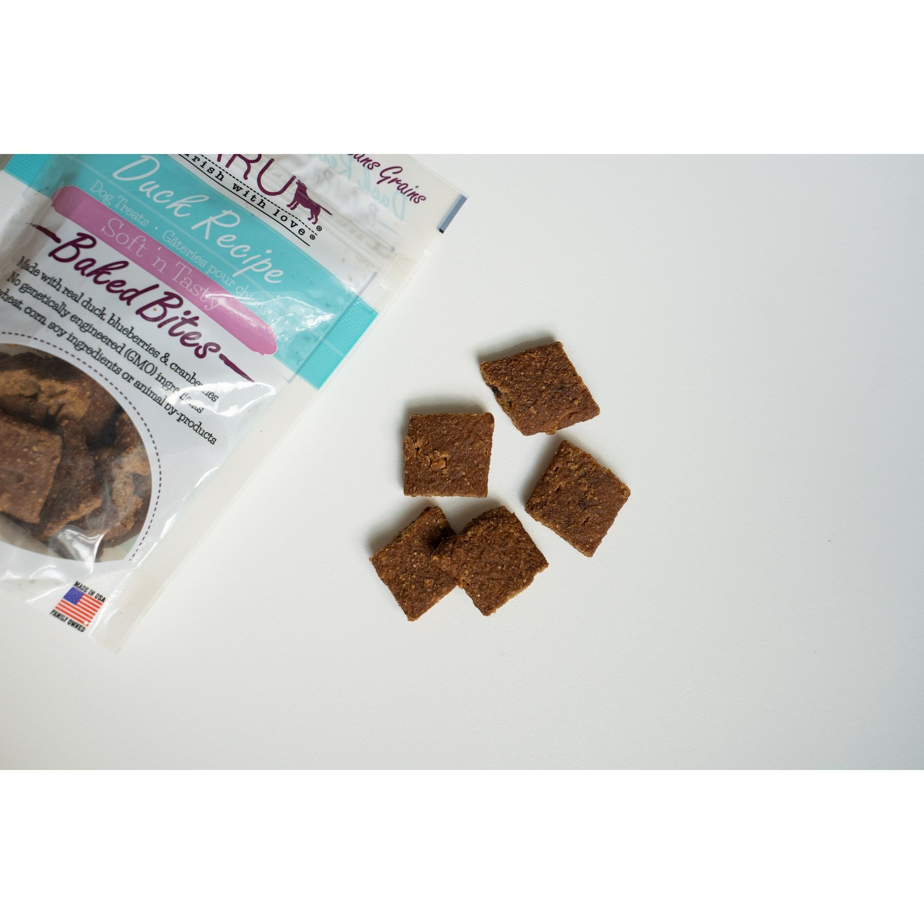 Caru Soft 'n Tasty Baked Bites Duck Recipe Grain-Free Dog Treats