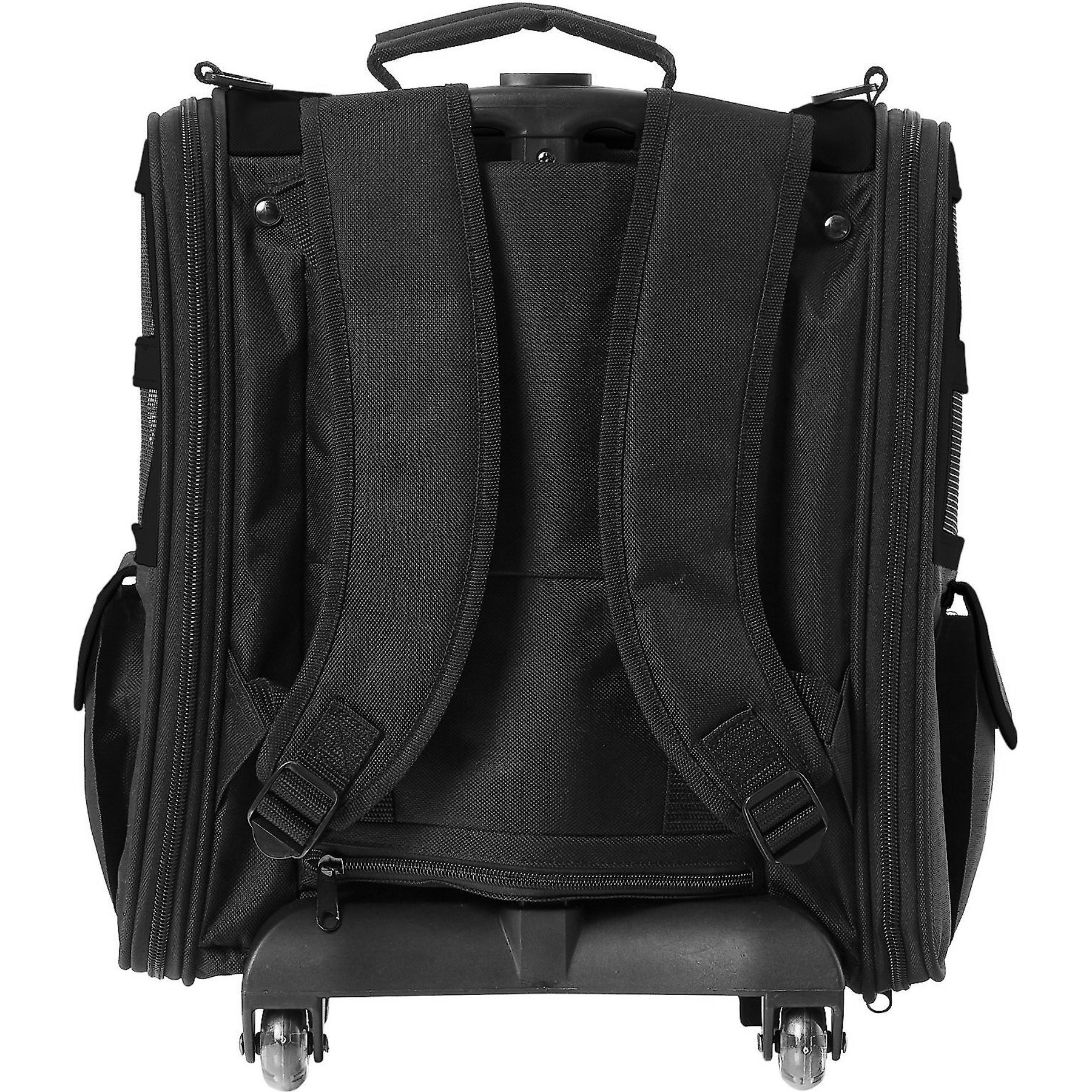 Stylish & Functional Pet Transport Pack Easy-to-Carry and Convertible to a Wheeled Cart