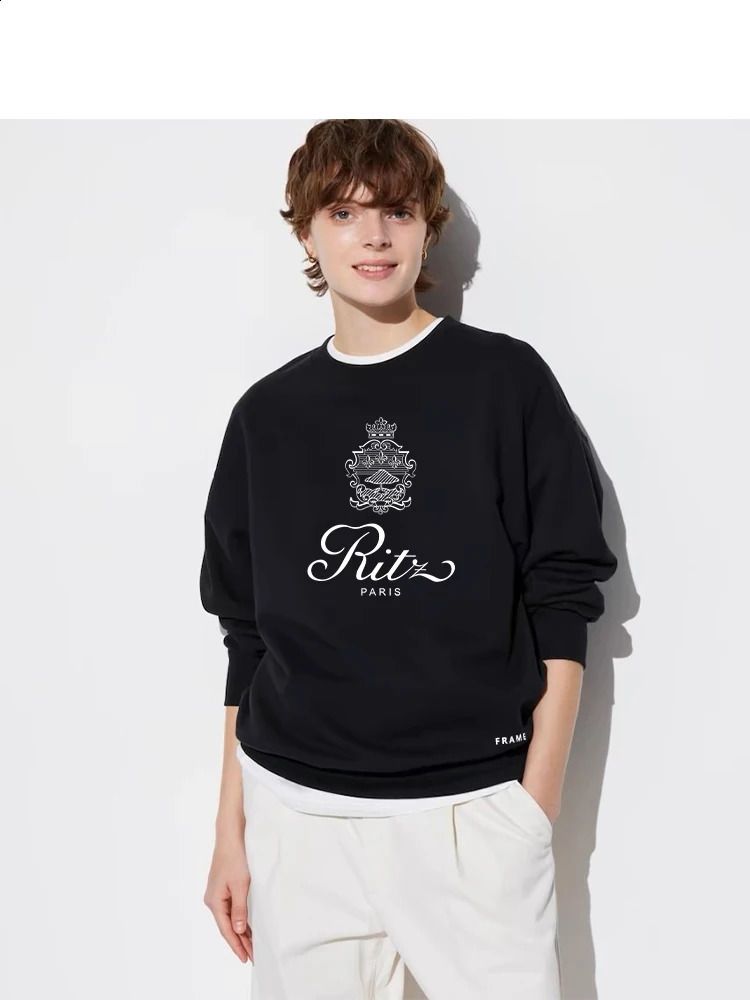 Autumn/Winter High Quality Letter Printed O-Neck Cotton Casual Hoodie Men Women Long Sweatshirts Sleeve Men Tracksuit Clothing 241121