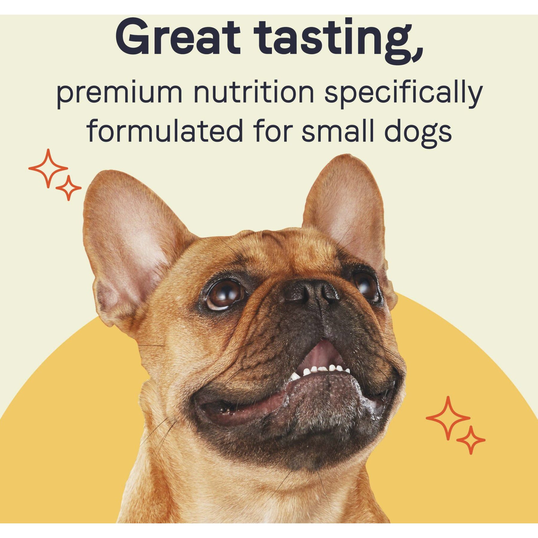 CANIDAE PURE Petite All Stages Small Breed Cacciatore Style Dinner with Lamb & Carrots Wet Dog Food Trays, 3.5-oz, case of 12