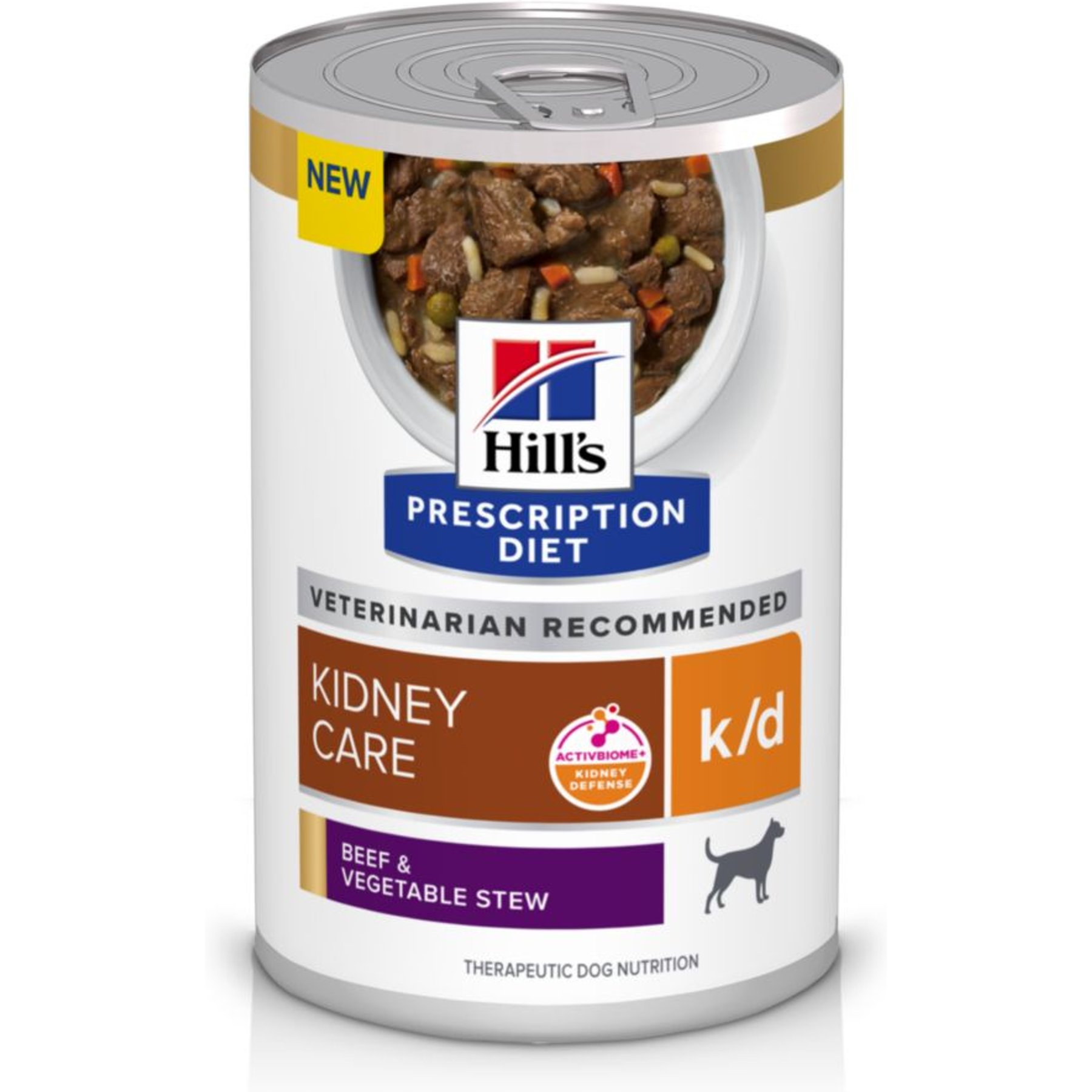 Hill's Prescription Diet k/d Kidney Care Beef & Vegetable Stew Canned Dog Food