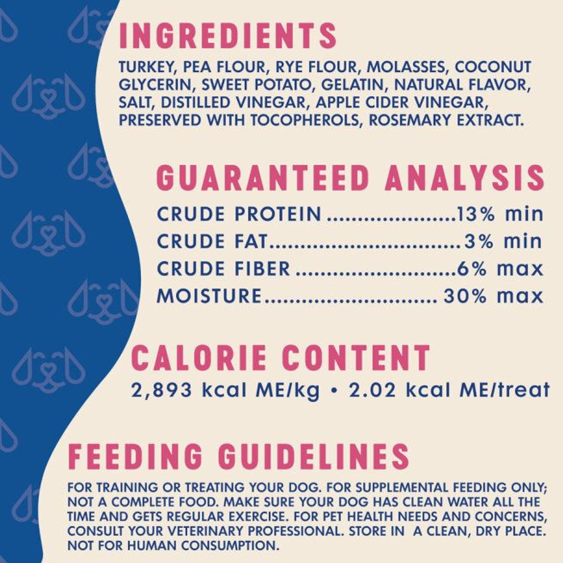 Finley's Barkery Turkey Recipe Soft Chew Training Bites Dog Treats, 16-oz bag