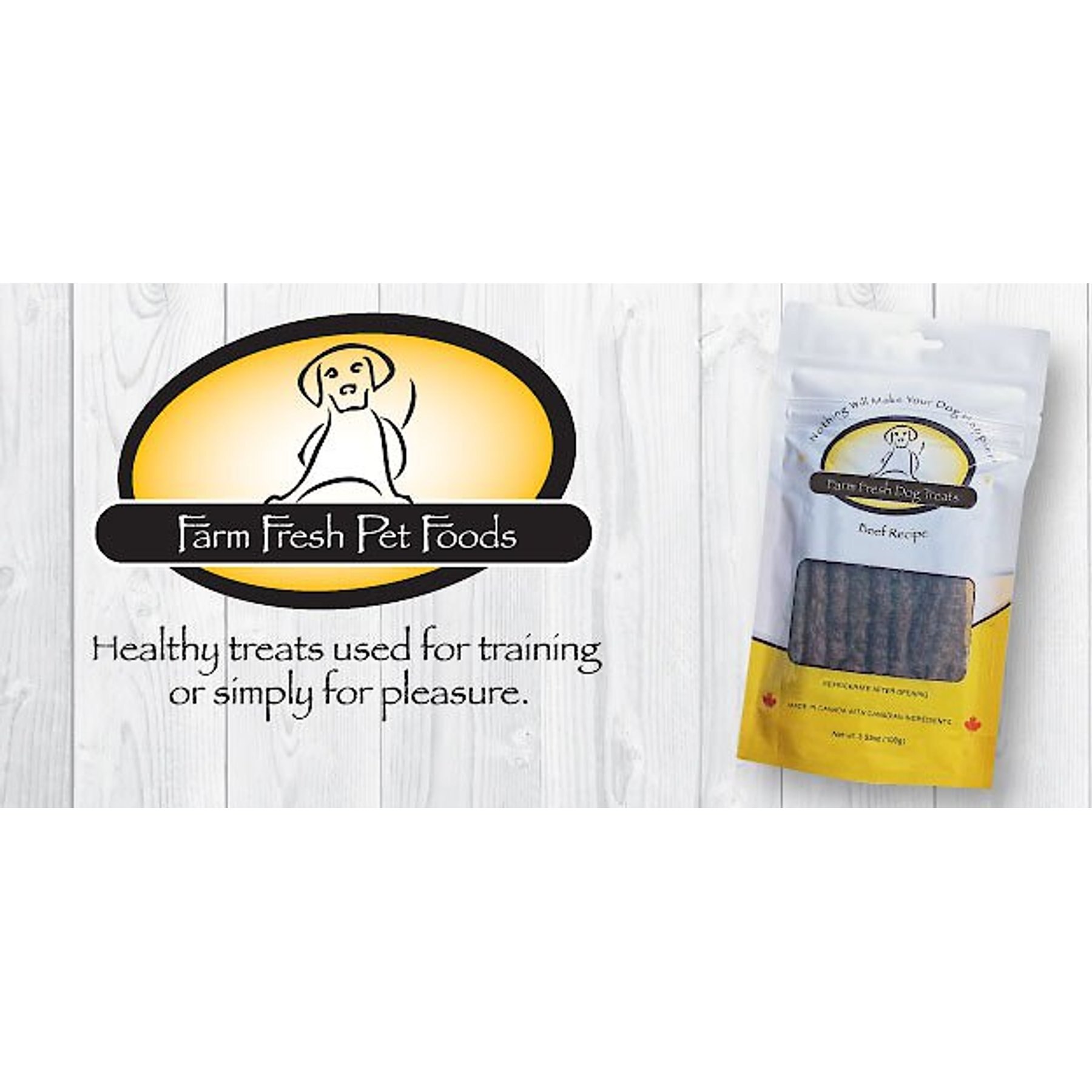 Tilted Barn Pet Company Beef Recipe Dog Treats, 3.53-oz bag