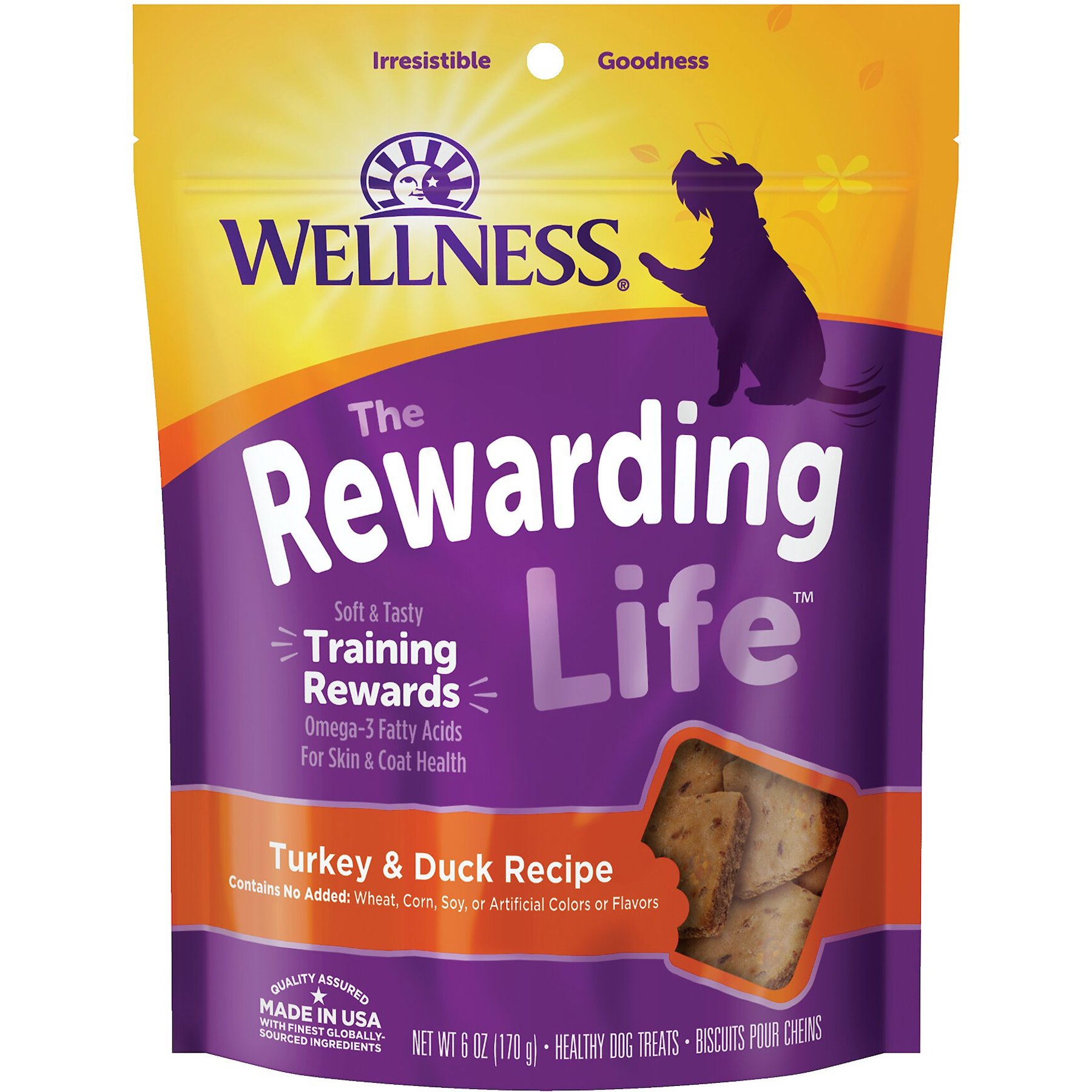 Wellness The Rewarding Life Turkey & Duck Soft & Chewy Dog Treats