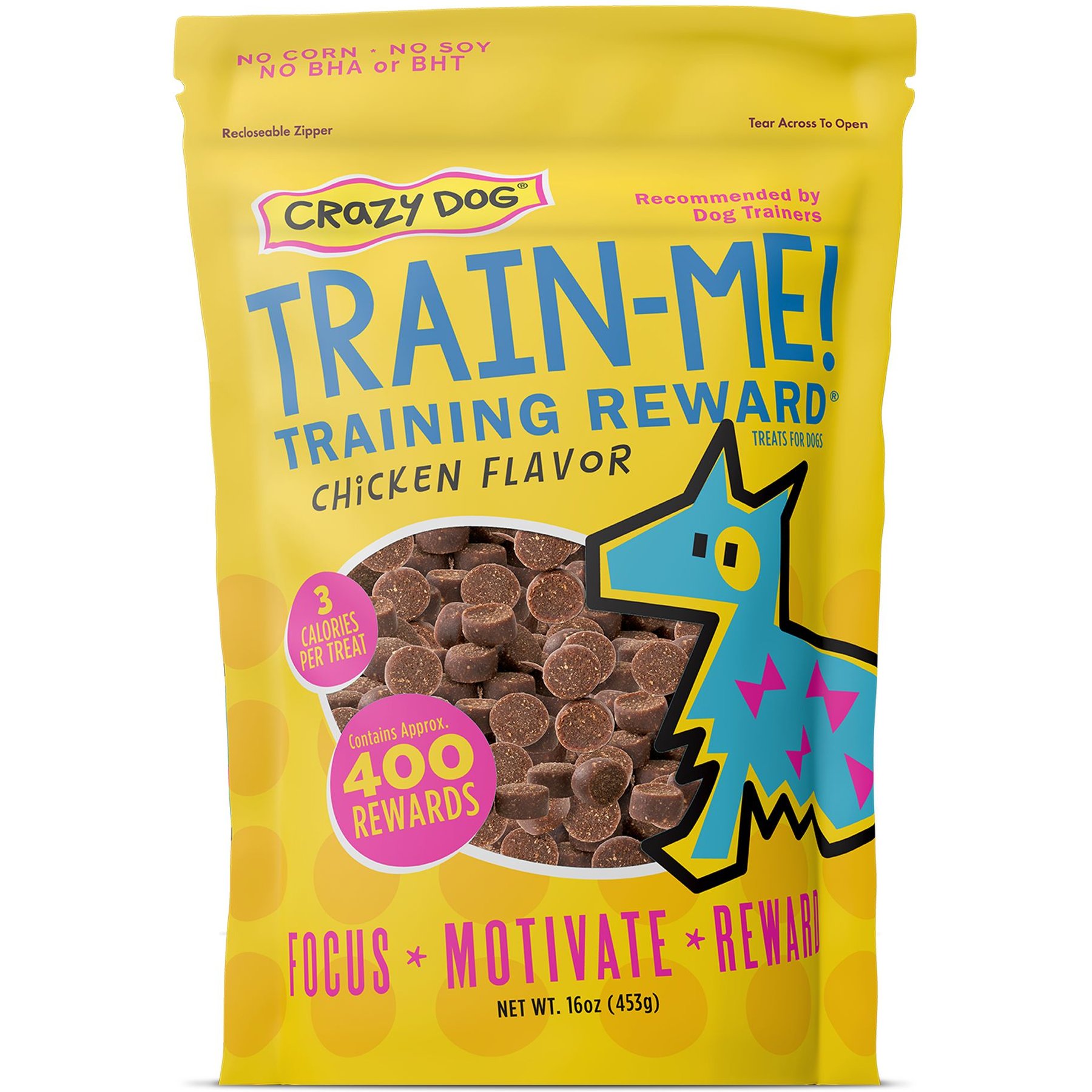 Crazy Dog Train-Me! Chicken Flavor Dog Treats