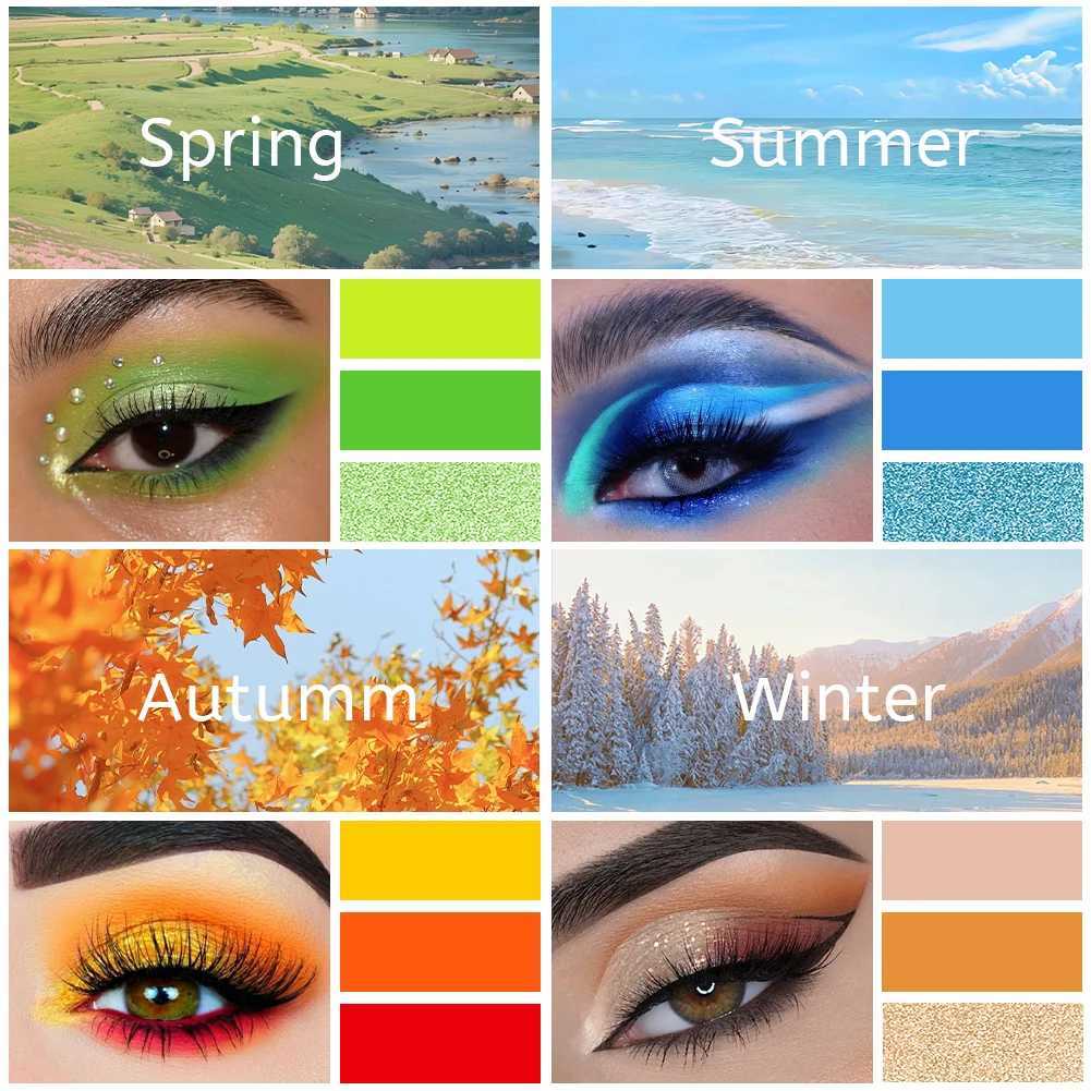 72 Colors Glitter Eyeshadow Palette Matte Waterproof Long Lasting Pressed Powder Cosmetics Kit Fashion Women Eye MakeUp PalletXJ250520