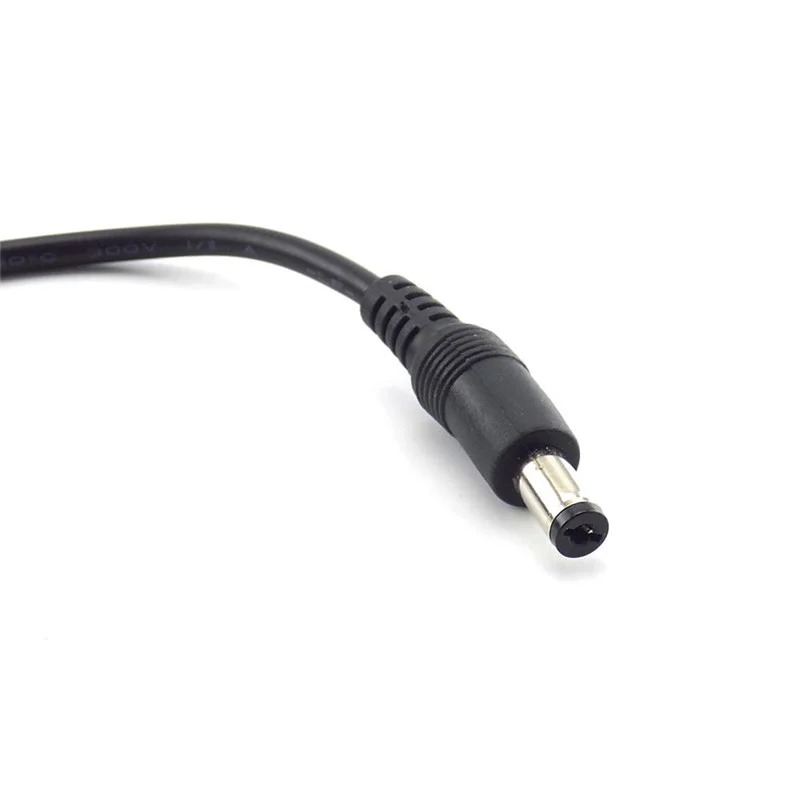 2024 Female to Male Plug CCTV DC Power Cable Extension Cord Adapter Power Cords 5.5mmx2.1mm For Camera Power Extension Cordscctv dc adapter cord